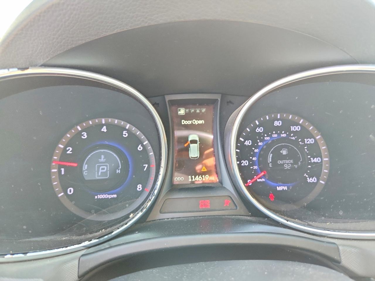 2015 Hyundai Santa Fe Limited Black vin: KM8SR4HF6FU125080