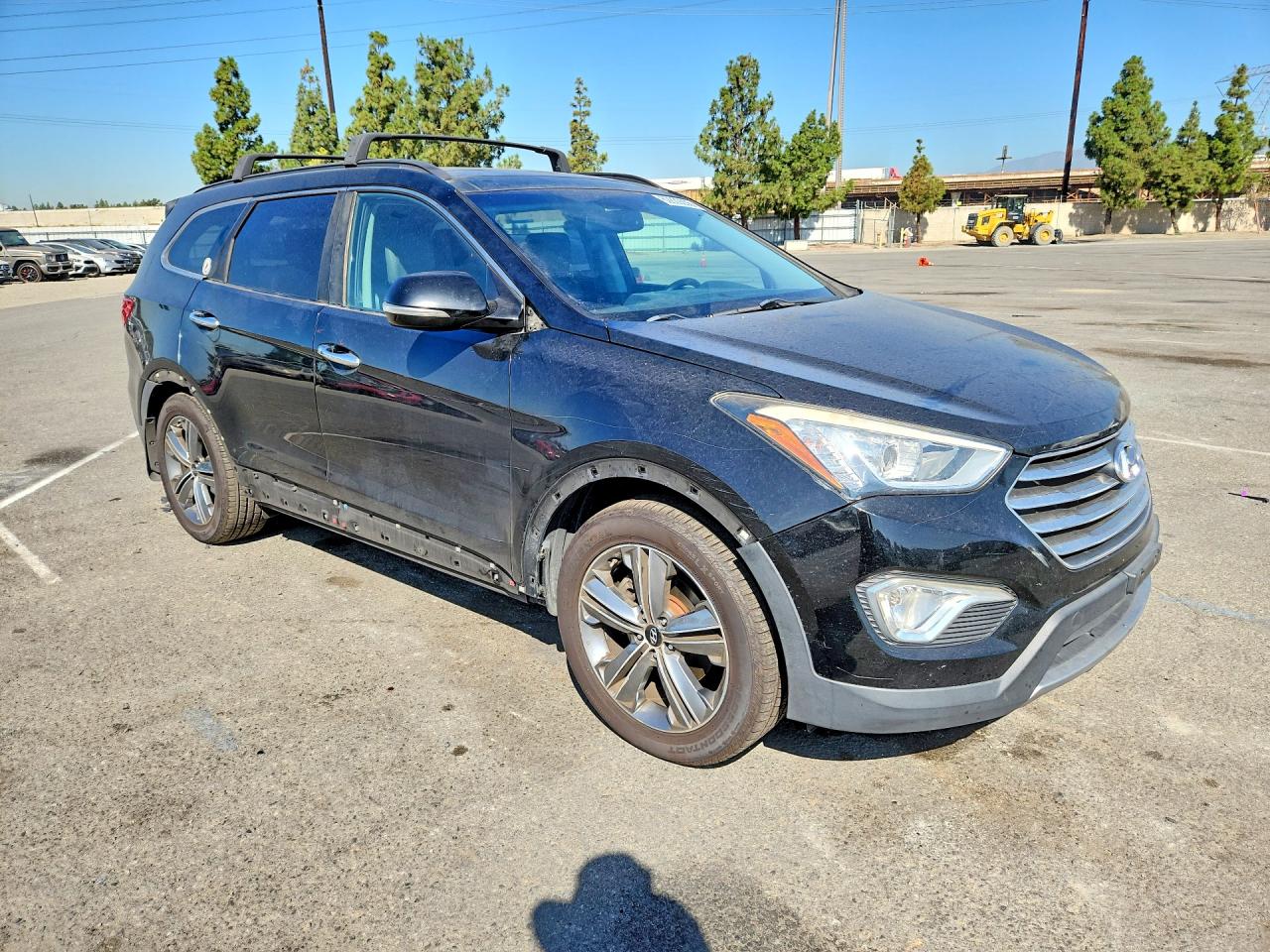 2015 Hyundai Santa Fe Limited Black vin: KM8SR4HF6FU125080