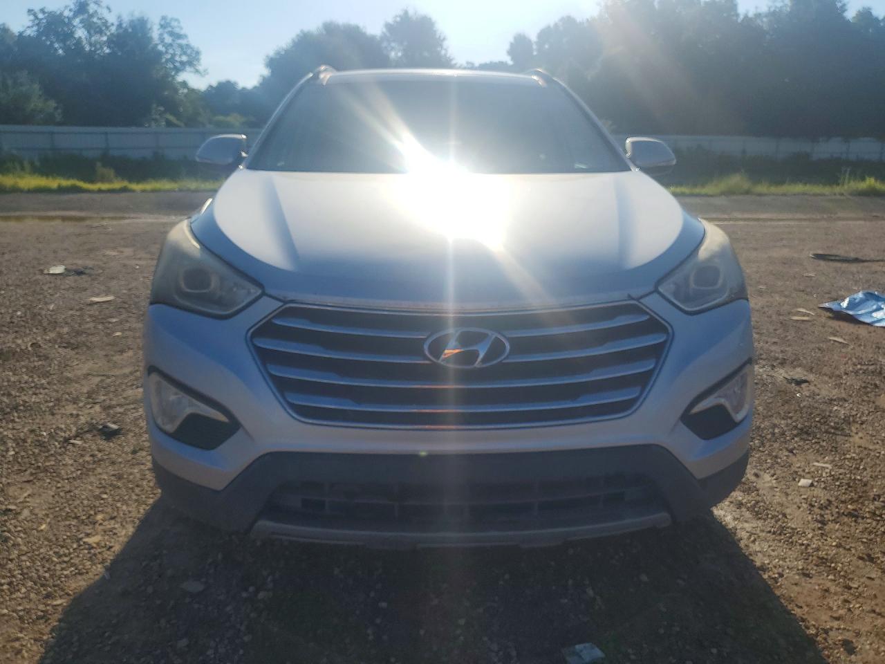 2013 Hyundai Santa Fe Limited Silver vin: KM8SR4HF7DU005091