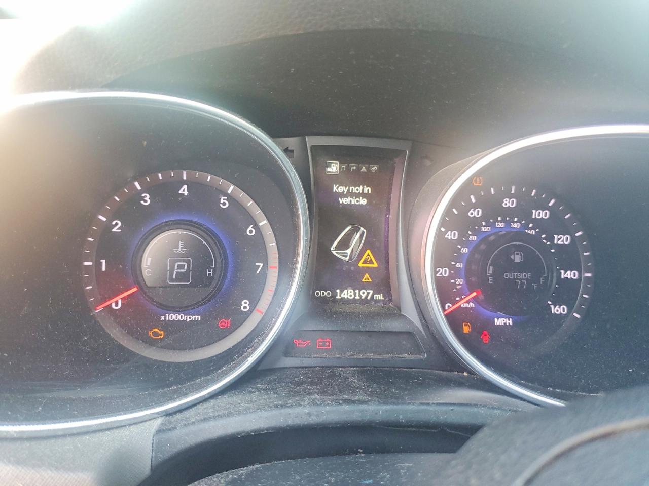 2013 Hyundai Santa Fe Limited Silver vin: KM8SR4HF7DU005091
