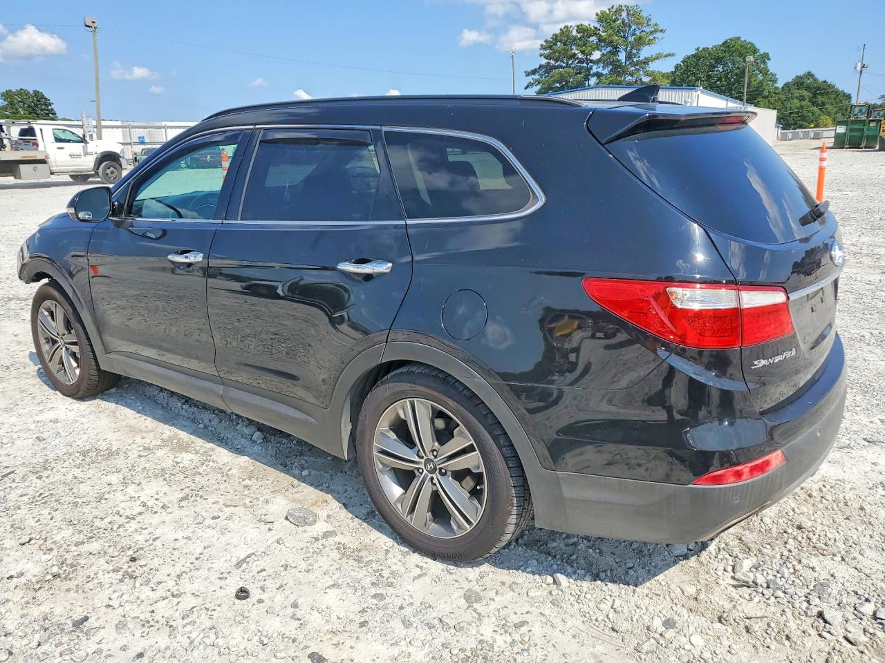 2014 Hyundai Santa Fe Limited Black vin: KM8SR4HF7EU079287