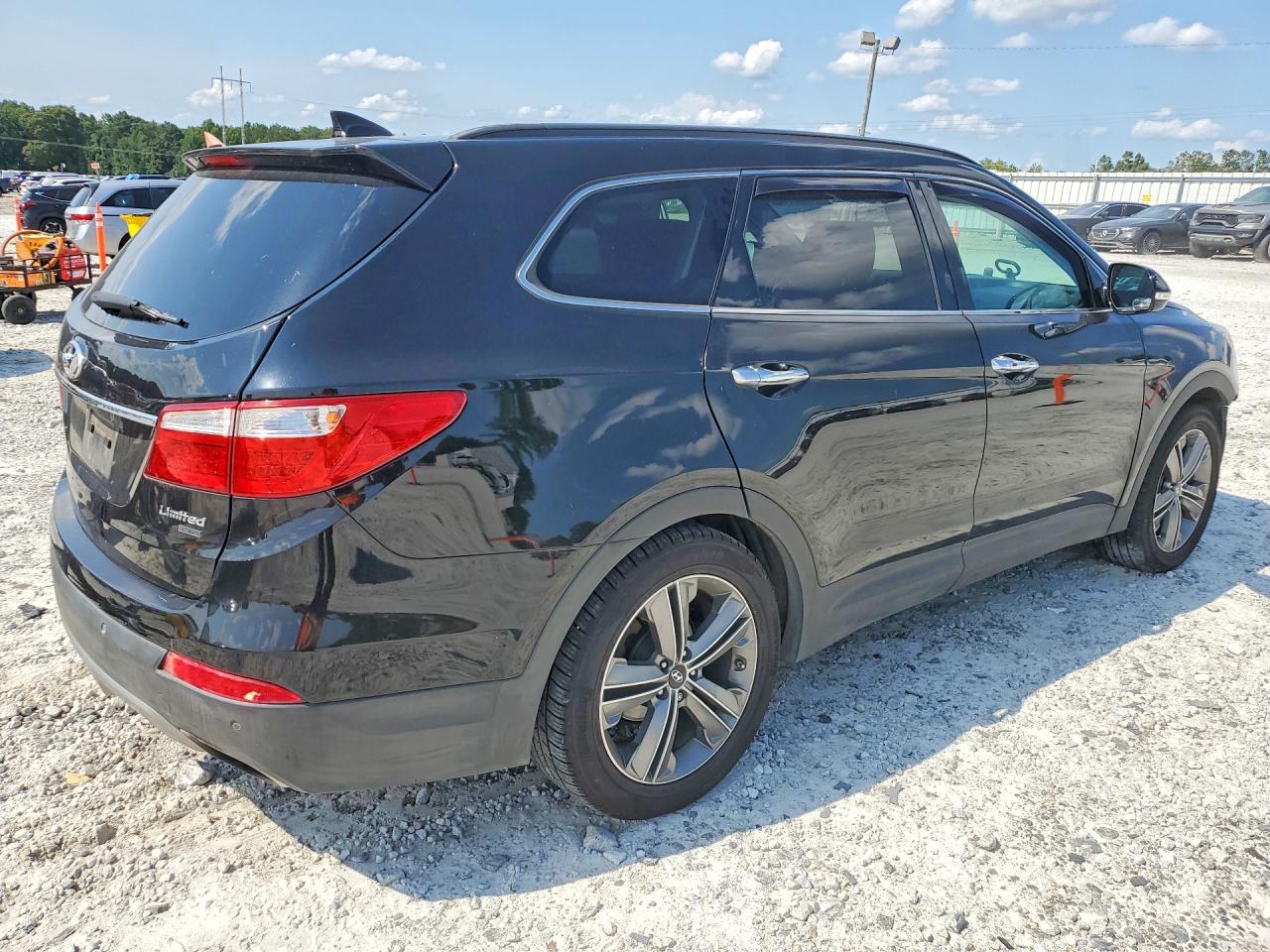 2014 Hyundai Santa Fe Limited Black vin: KM8SR4HF7EU079287