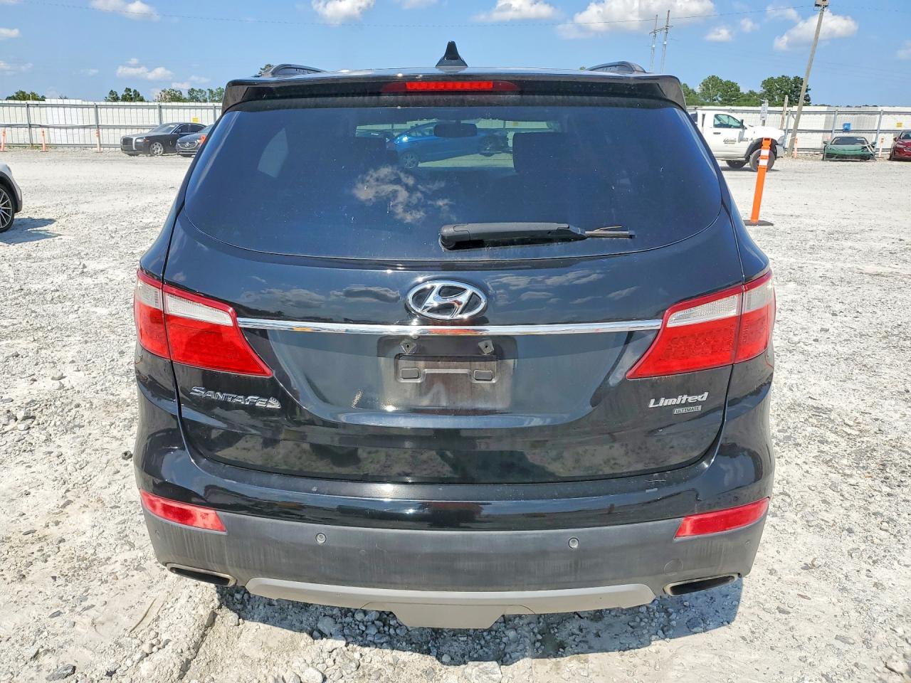 2014 Hyundai Santa Fe Limited Black vin: KM8SR4HF7EU079287