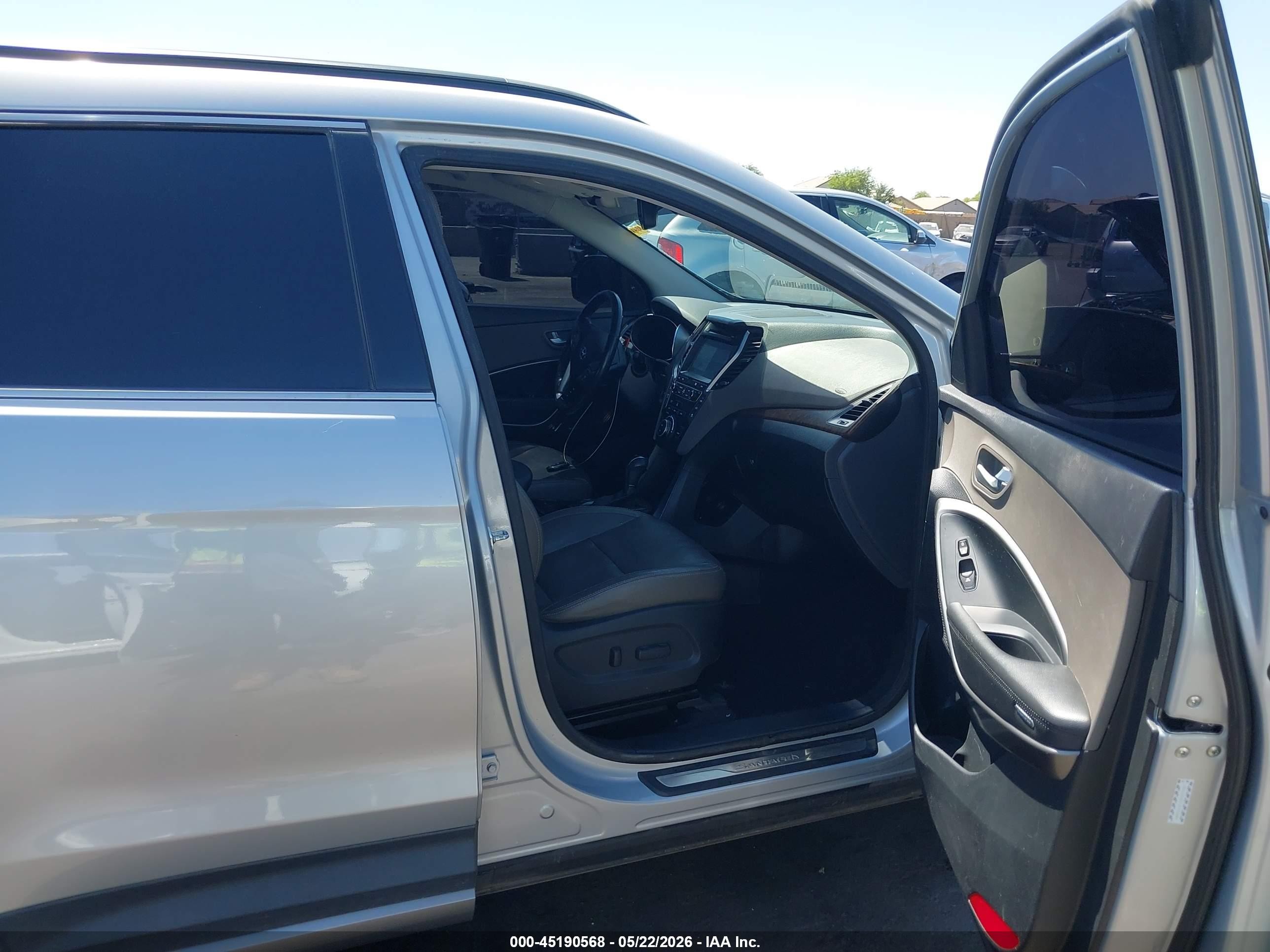 2017 Hyundai Santa Fe Limited Ultimate Silver vin: KM8SR4HF7HU211601