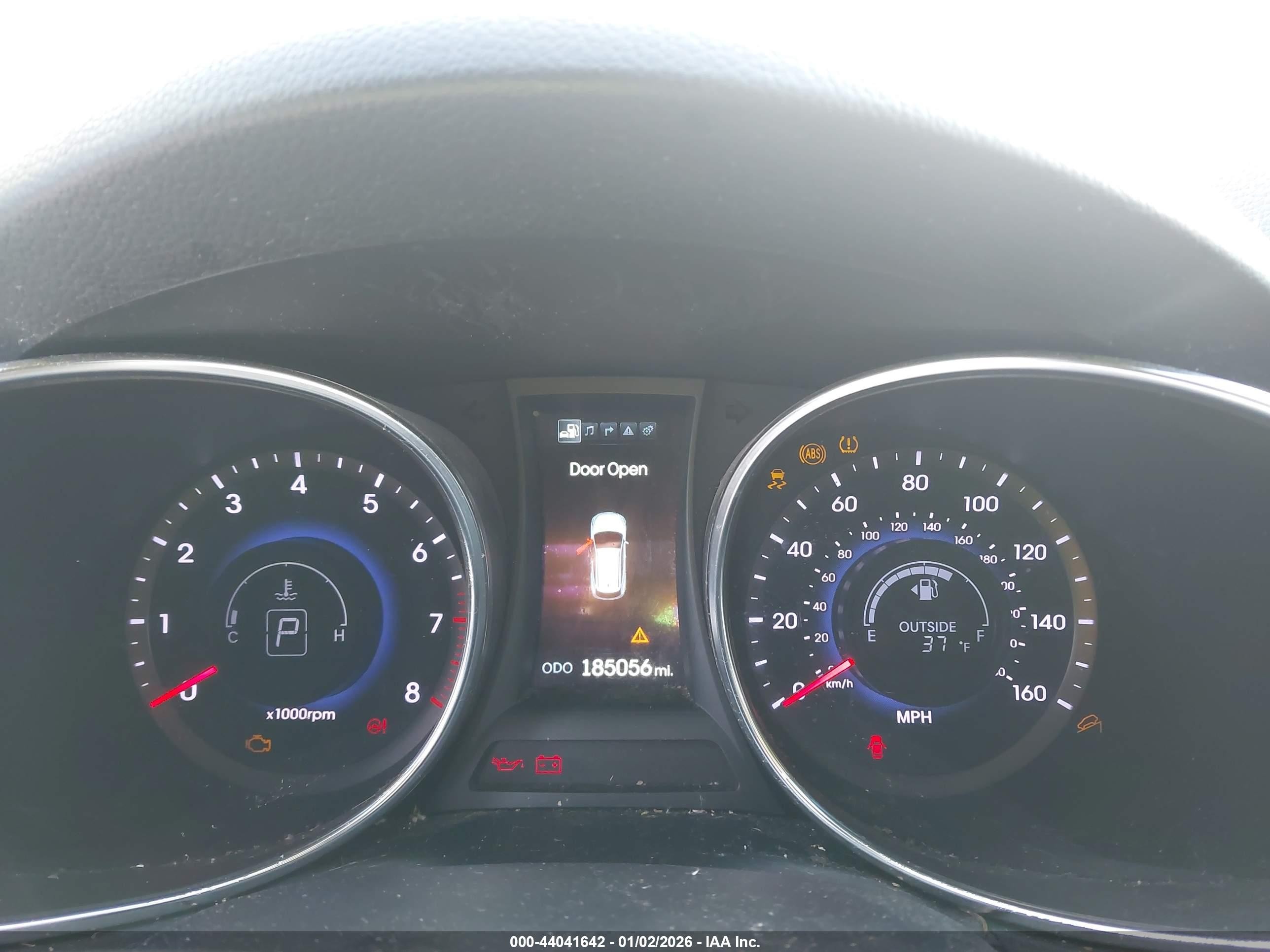 2013 Hyundai Santa Fe Limited Silver vin: KM8SR4HF8DU002152