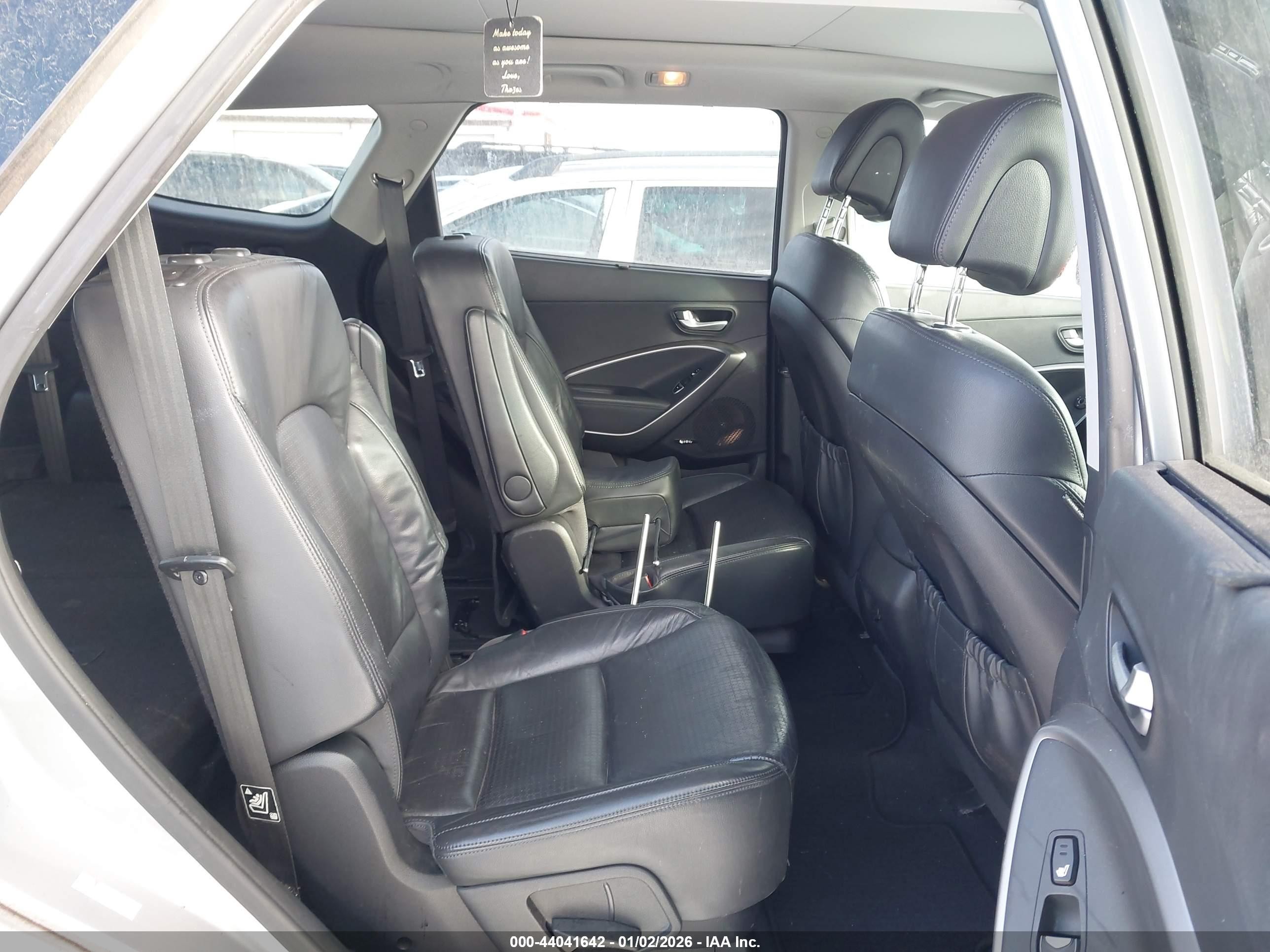 2013 Hyundai Santa Fe Limited Silver vin: KM8SR4HF8DU002152