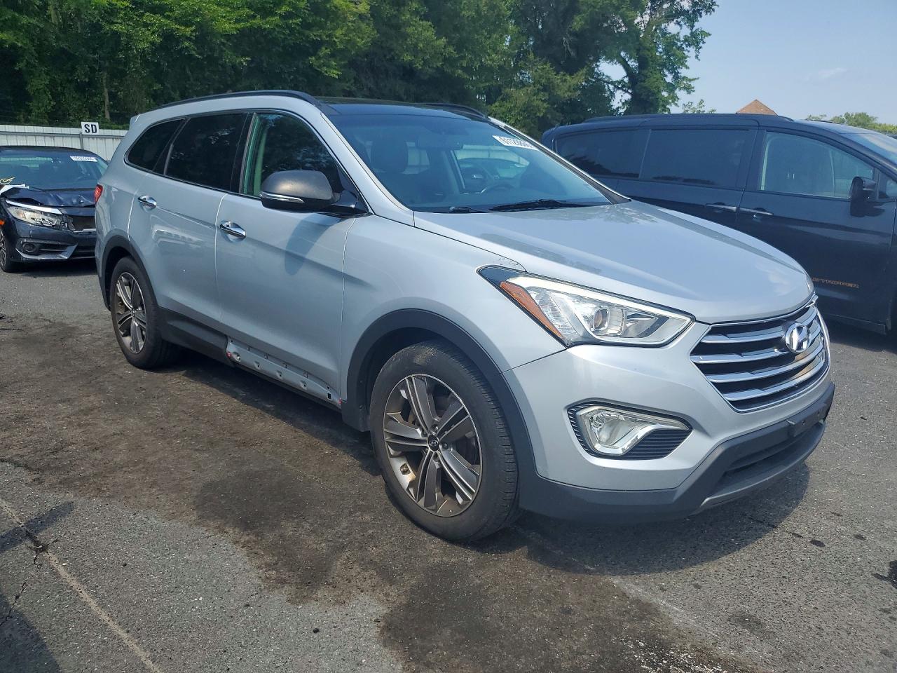 2013 Hyundai Santa Fe Limited Silver vin: KM8SR4HF8DU018125
