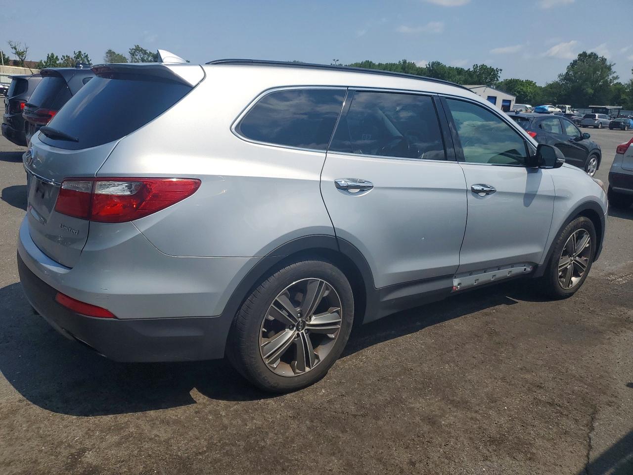 2013 Hyundai Santa Fe Limited Silver vin: KM8SR4HF8DU018125