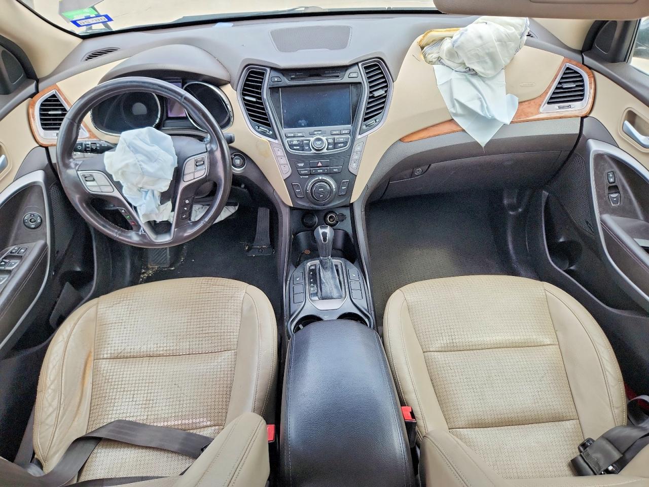 2013 Hyundai Santa Fe Limited Brown vin: KM8SR4HF8DU030243