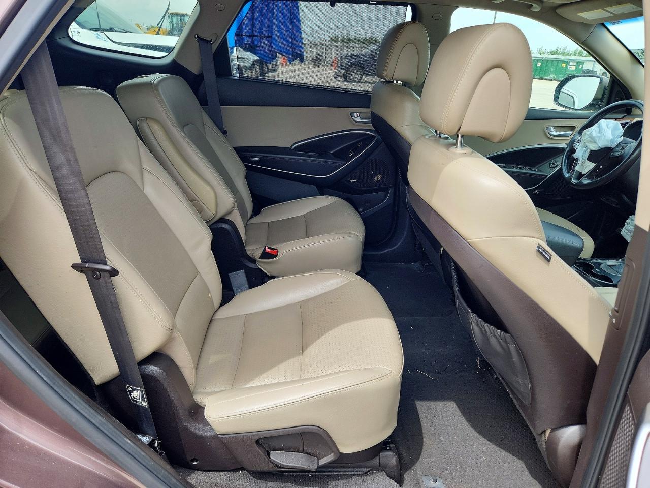 2013 Hyundai Santa Fe Limited Brown vin: KM8SR4HF8DU030243
