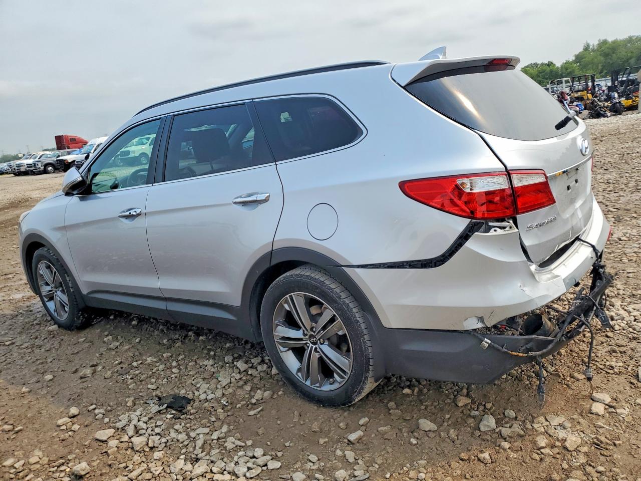 2015 Hyundai Santa Fe Gls Silver vin: KM8SR4HF8FU094995