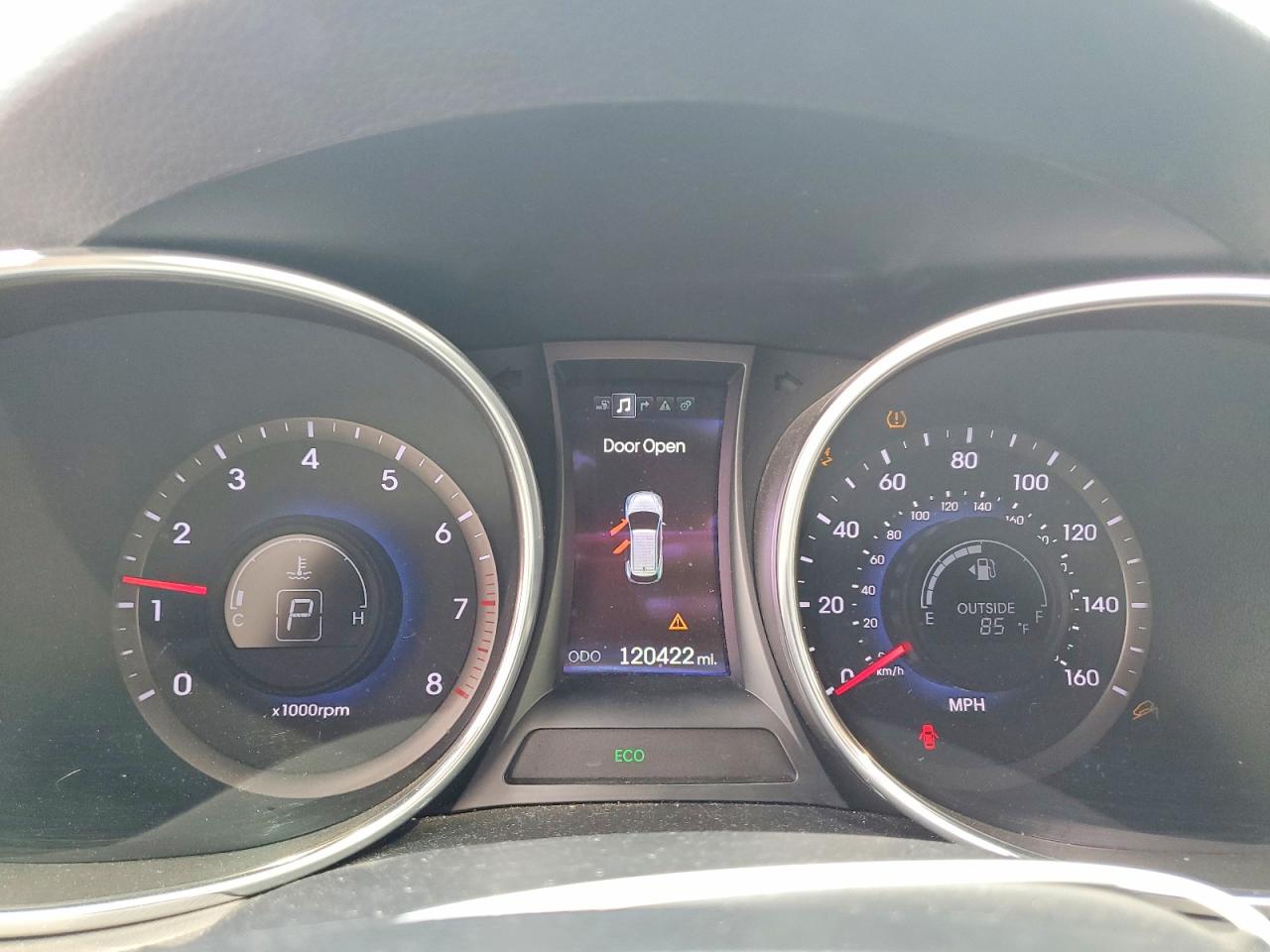 2015 Hyundai Santa Fe Gls Silver vin: KM8SR4HF8FU094995