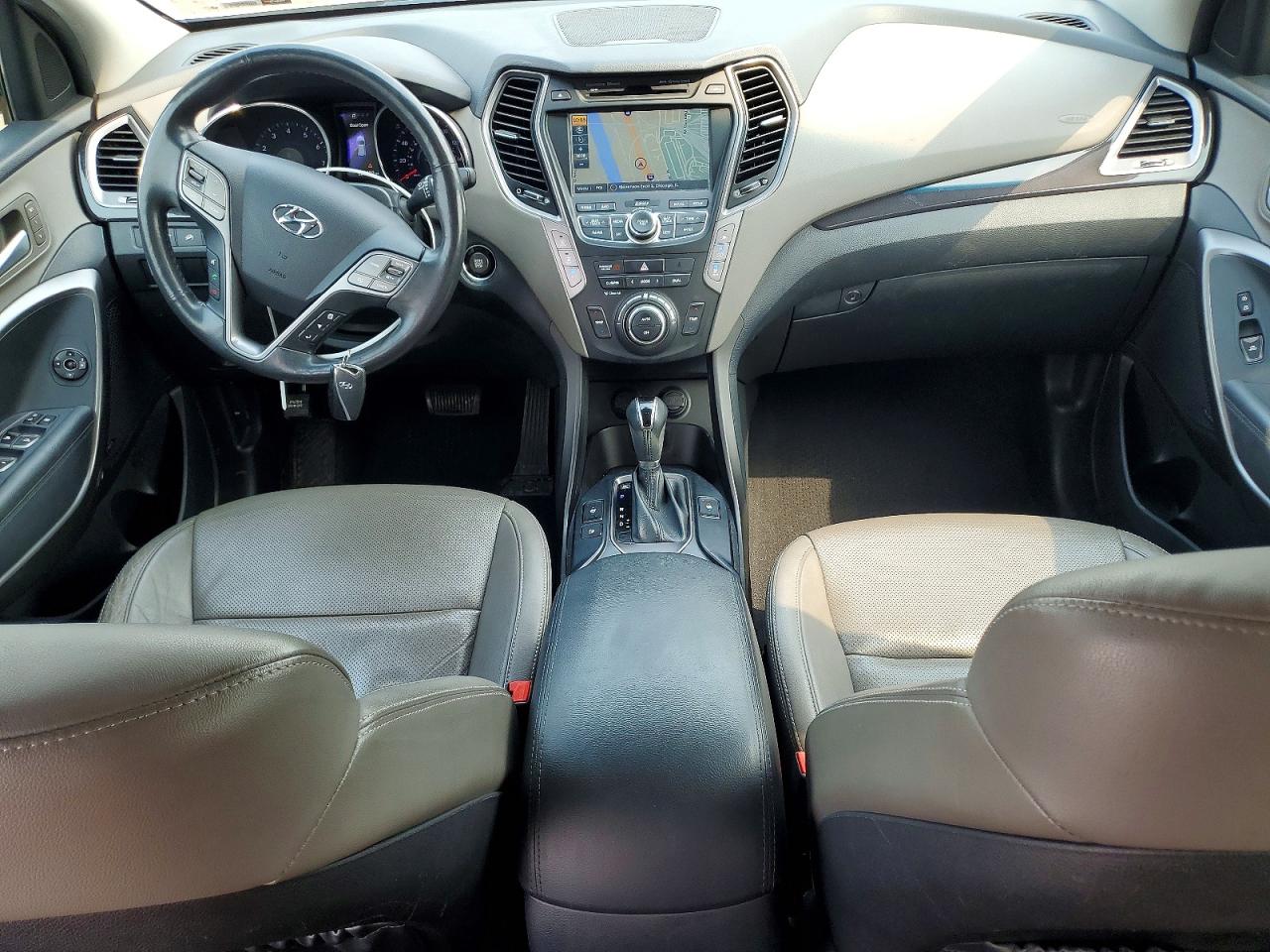 2015 Hyundai Santa Fe Gls Silver vin: KM8SR4HF8FU094995