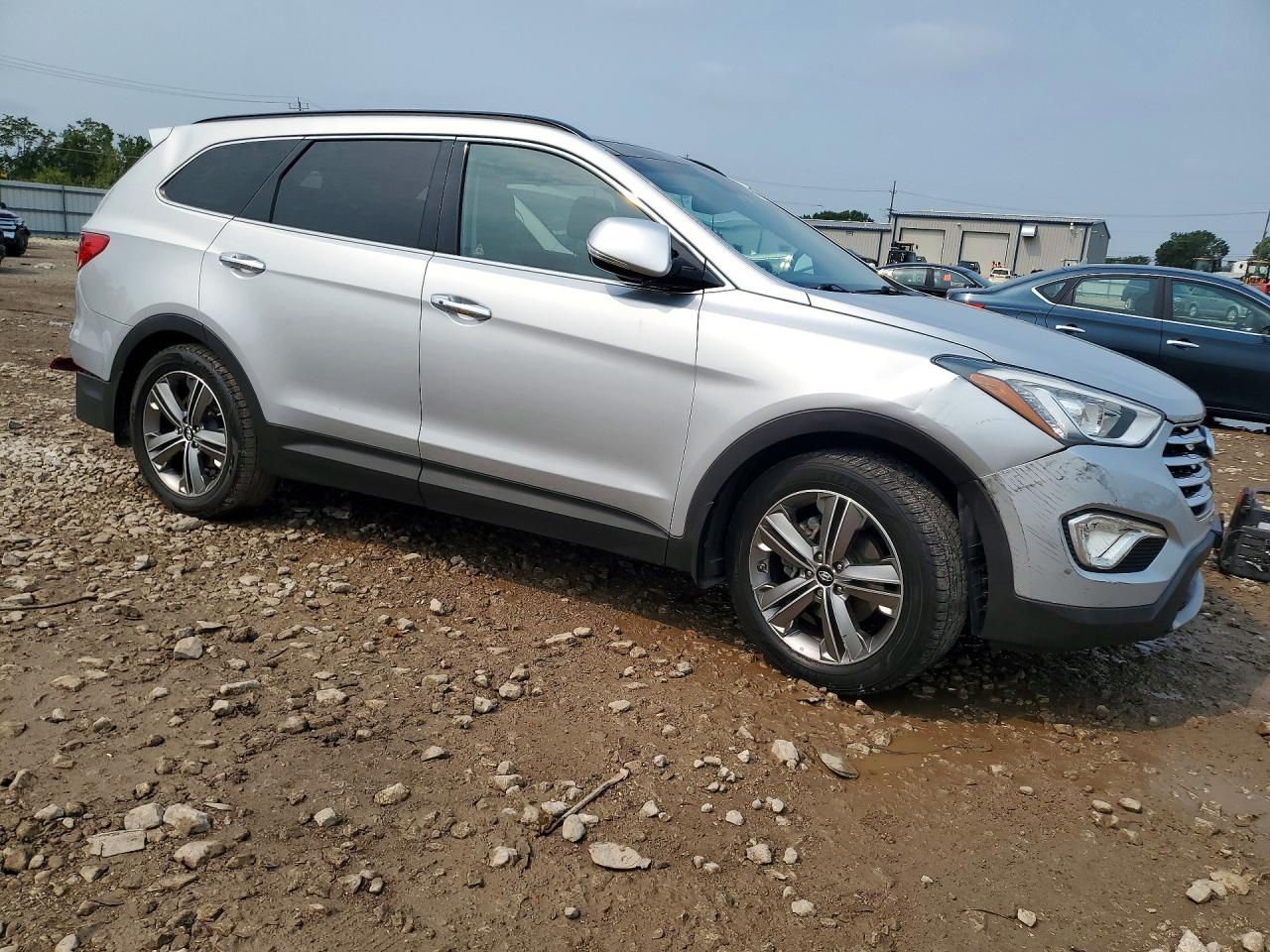 2015 Hyundai Santa Fe Gls Silver vin: KM8SR4HF8FU094995