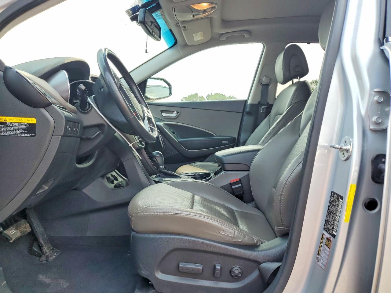 2015 Hyundai Santa Fe Gls Silver vin: KM8SR4HF8FU094995
