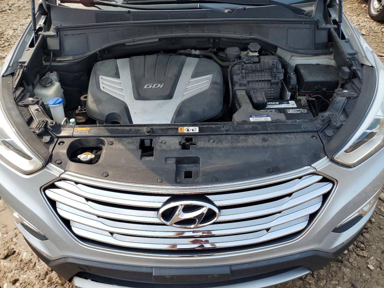 2015 Hyundai Santa Fe Gls Silver vin: KM8SR4HF8FU094995