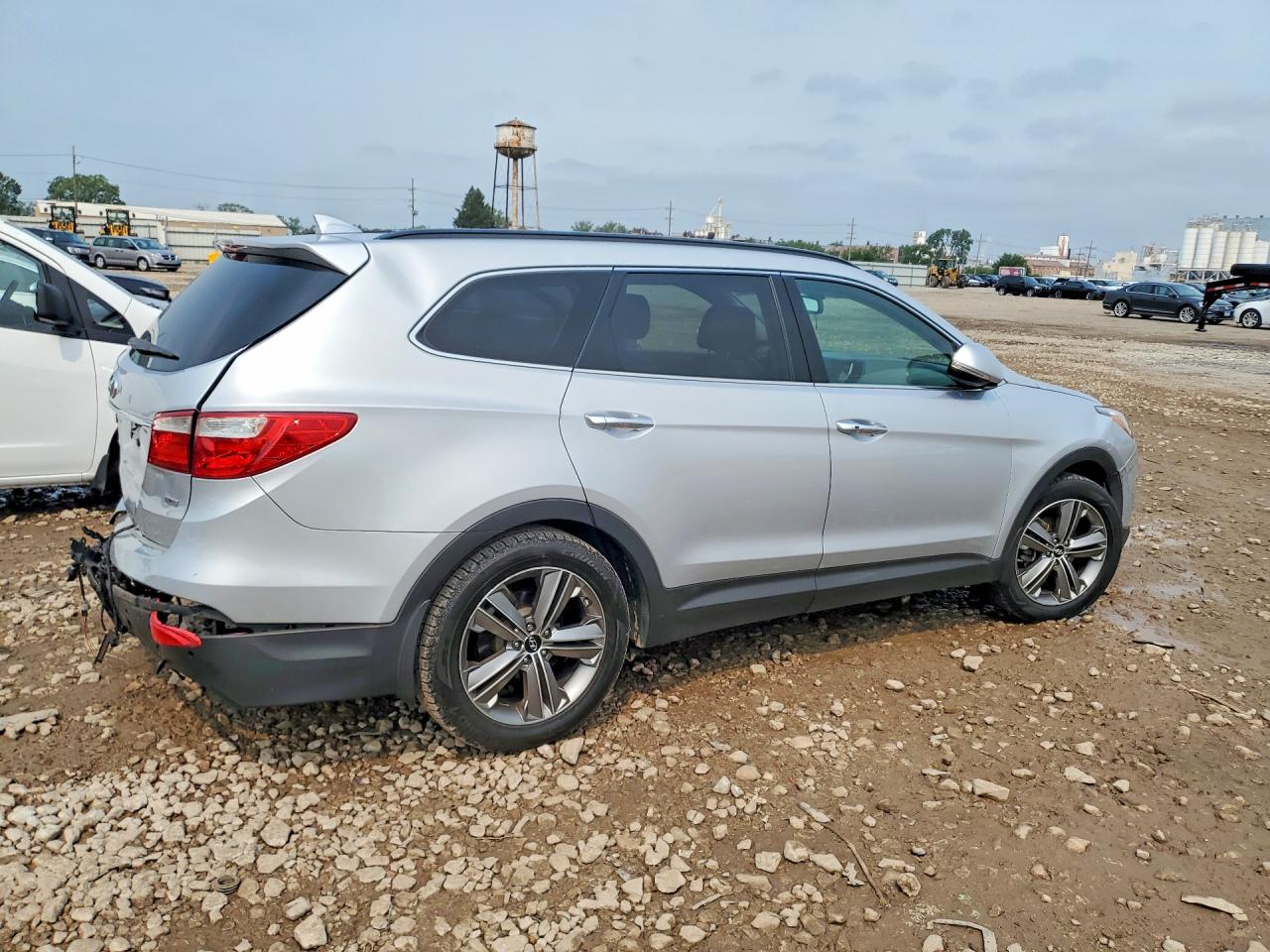2015 Hyundai Santa Fe Gls Silver vin: KM8SR4HF8FU094995