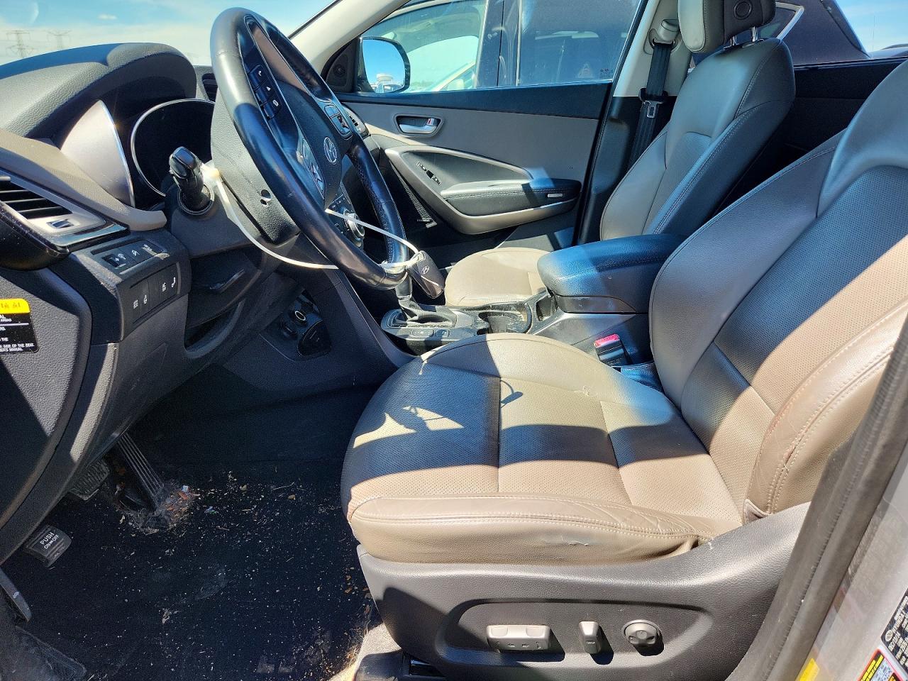 2015 Hyundai Santa Fe Gls Silver vin: KM8SR4HF8FU105929