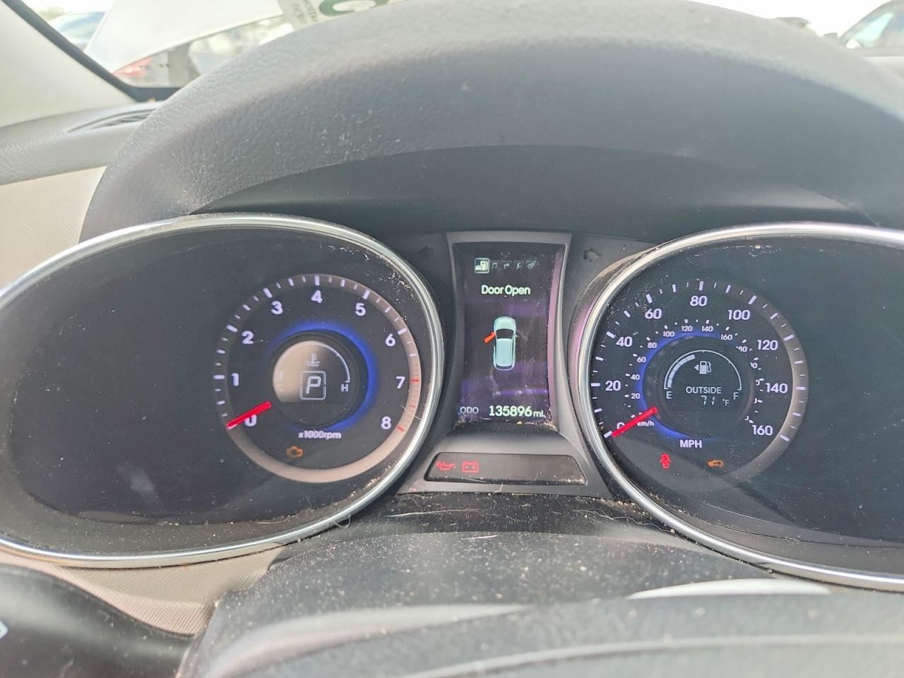 2015 Hyundai Santa Fe Gls Silver vin: KM8SR4HF8FU105929