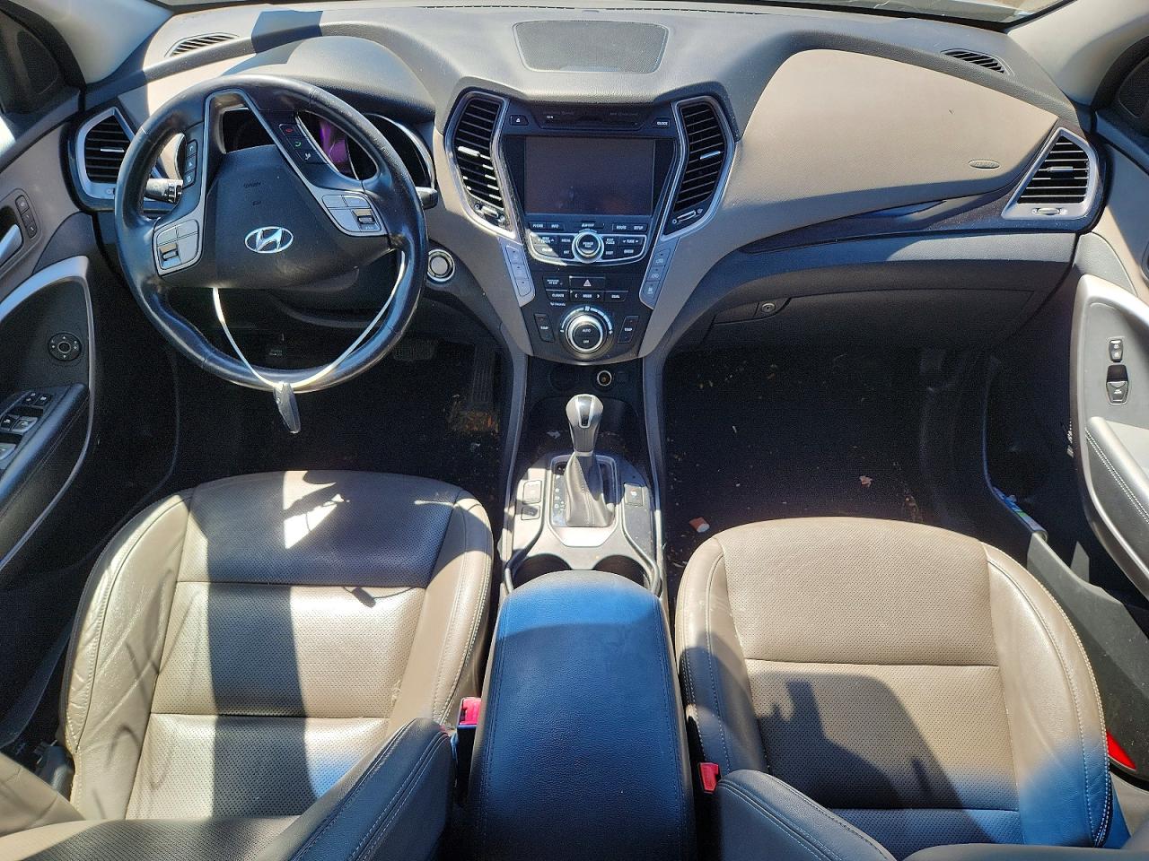 2015 Hyundai Santa Fe Gls Silver vin: KM8SR4HF8FU105929