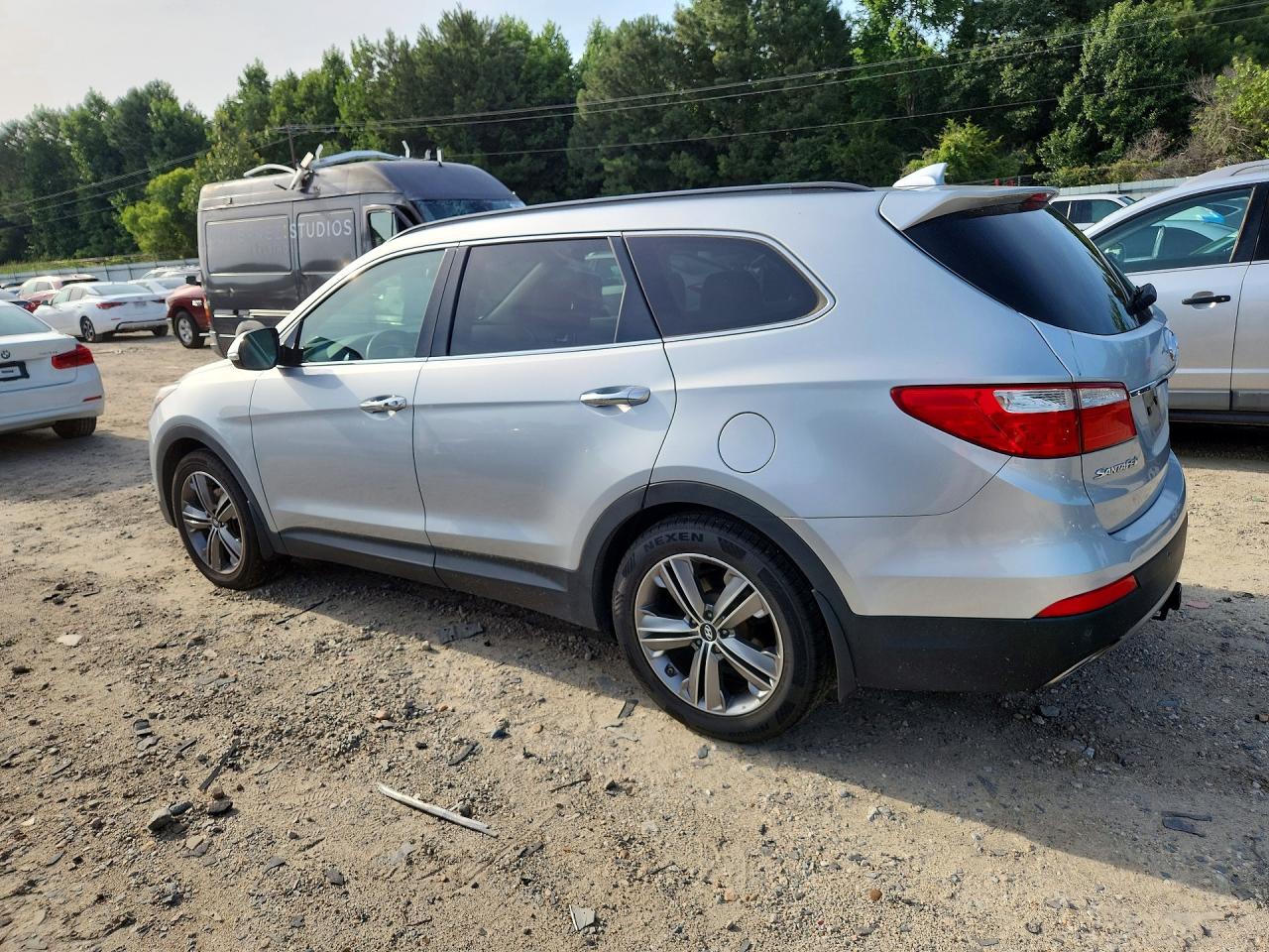 2015 Hyundai Santa Fe Limited Silver vin: KM8SR4HF8FU110340