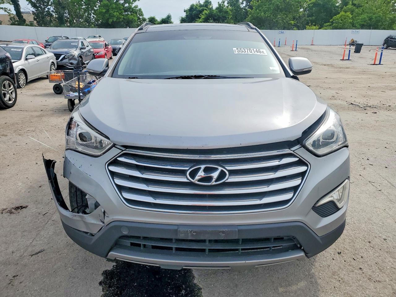 2015 Hyundai Santa Fe Silver vin: KM8SR4HF8FU111102