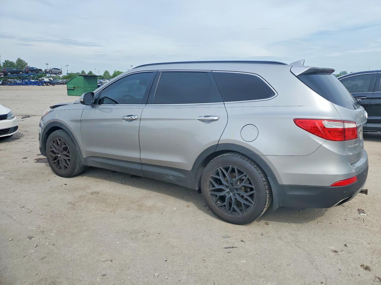 2015 Hyundai Santa Fe Silver vin: KM8SR4HF8FU111102