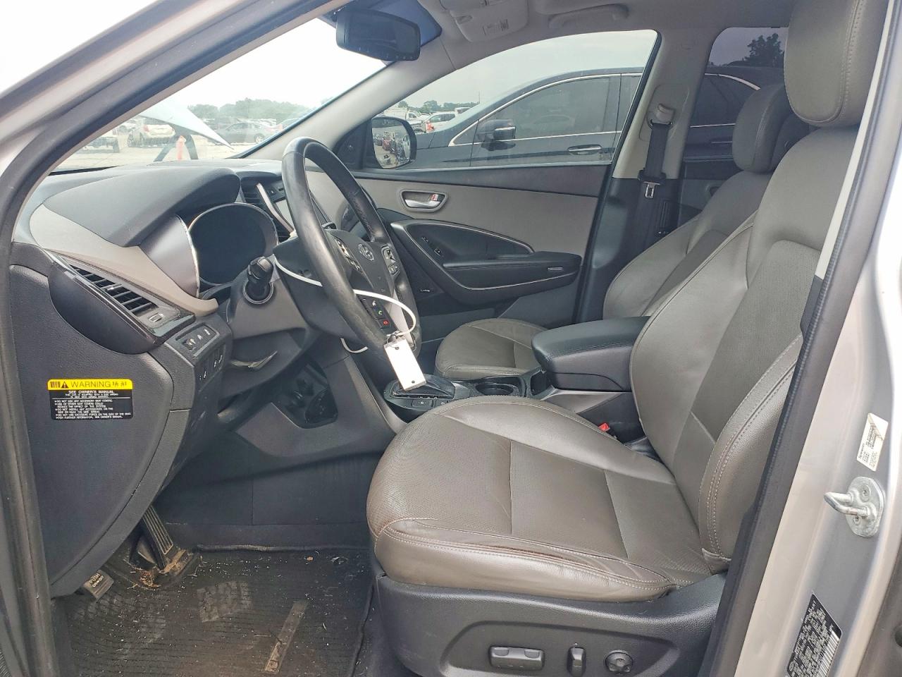 2015 Hyundai Santa Fe Silver vin: KM8SR4HF8FU111102