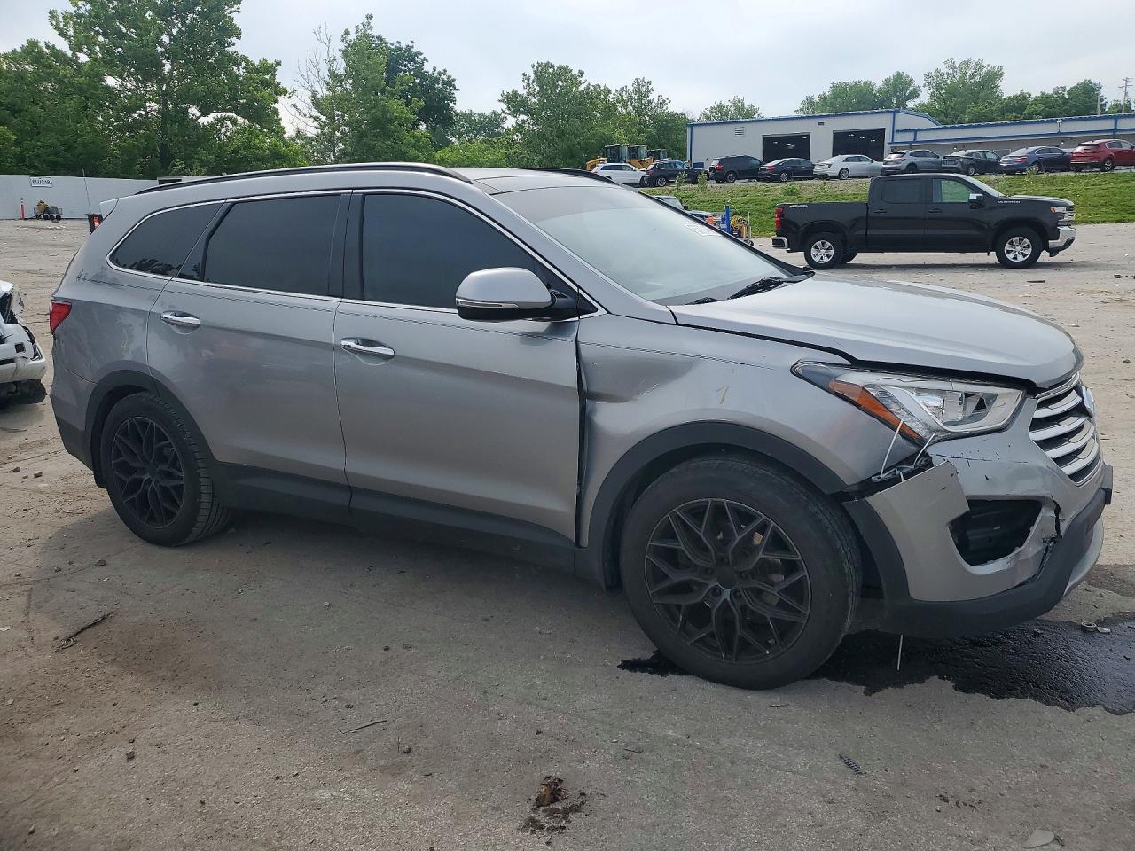 2015 Hyundai Santa Fe Silver vin: KM8SR4HF8FU111102