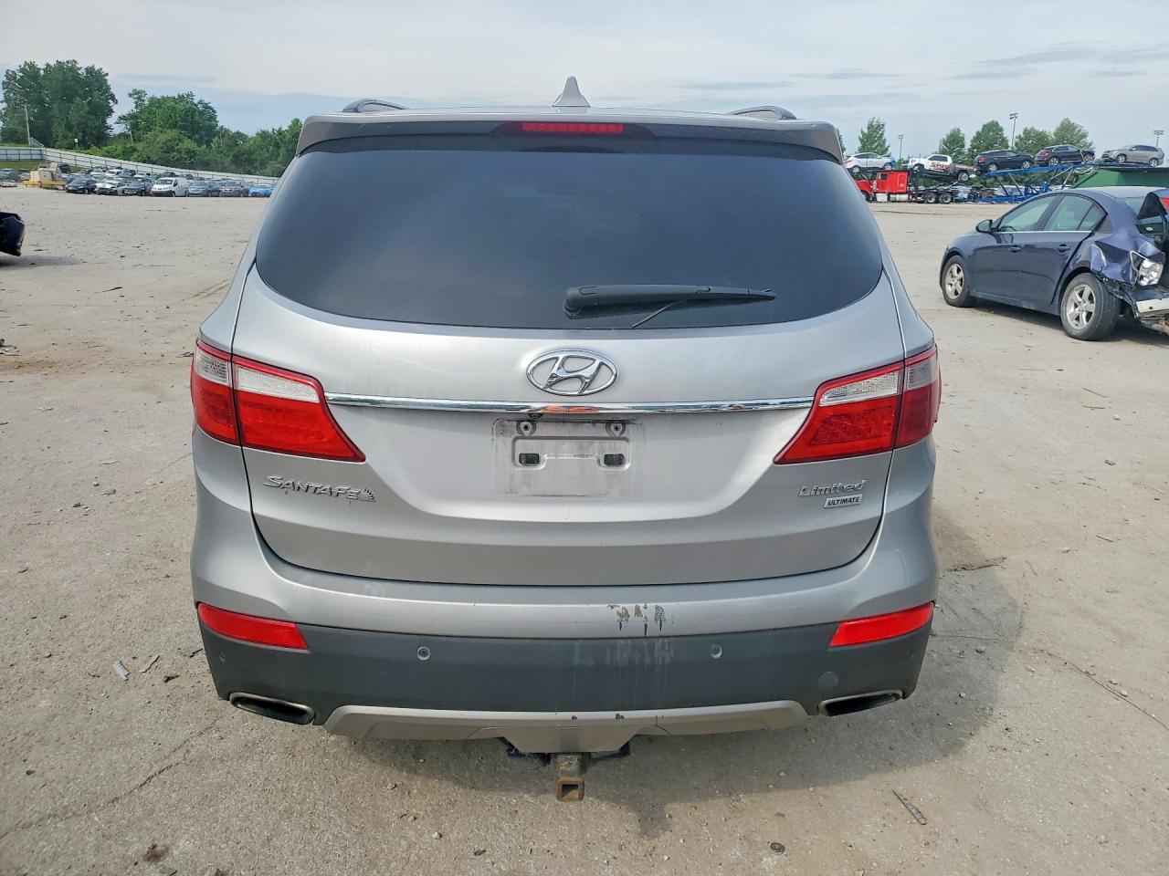 2015 Hyundai Santa Fe Silver vin: KM8SR4HF8FU111102