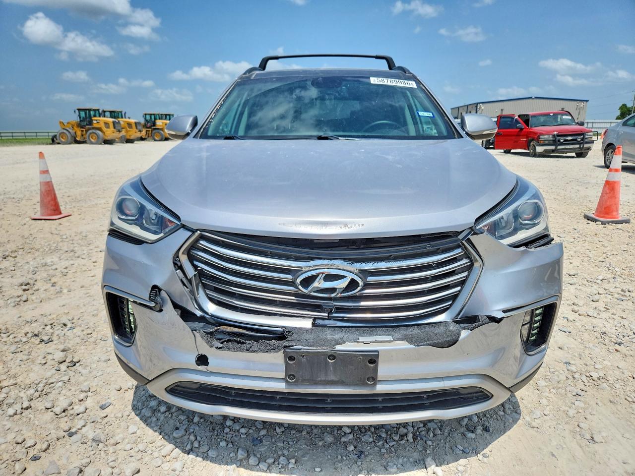 2019 Hyundai Santa Fe Xl Limited Ultimate Серебряный vin: KM8SR4HF8KU304988
