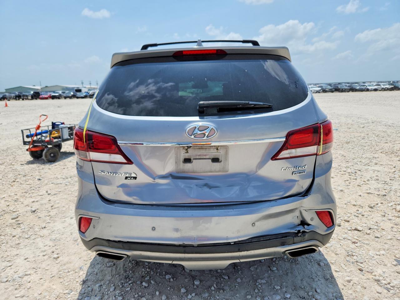 2019 Hyundai Santa Fe Xl Limited Ultimate Серебряный vin: KM8SR4HF8KU304988
