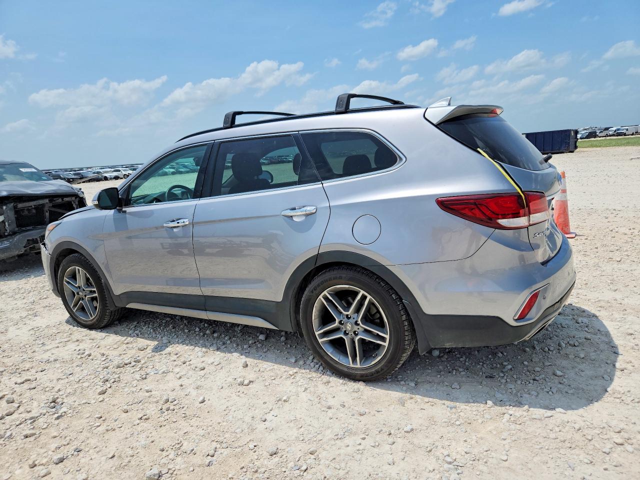 2019 Hyundai Santa Fe Xl Limited Ultimate Серебряный vin: KM8SR4HF8KU304988