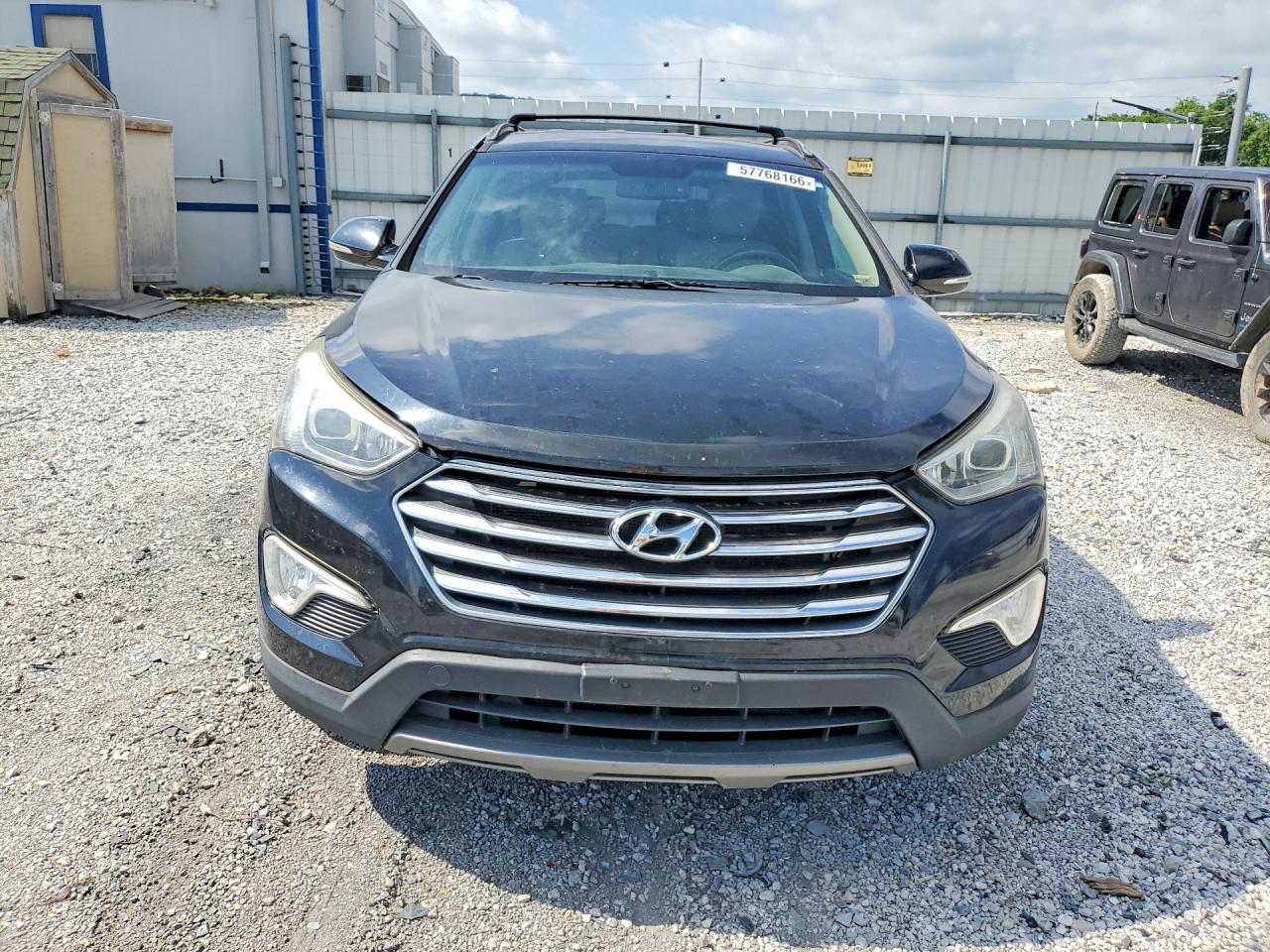 2013 Hyundai Santa Fe Limited Black vin: KM8SR4HF9DU004914