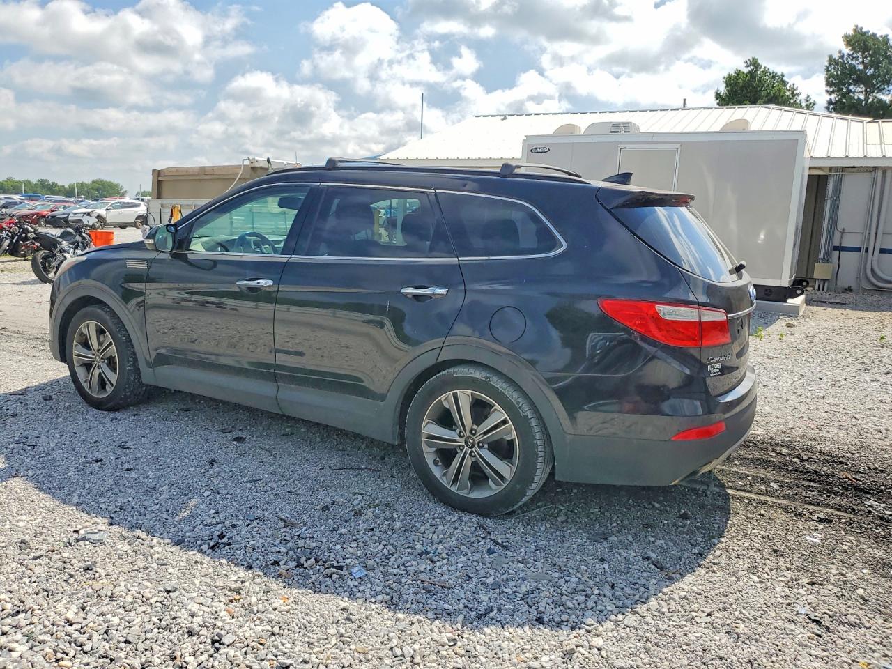 2013 Hyundai Santa Fe Limited Black vin: KM8SR4HF9DU004914