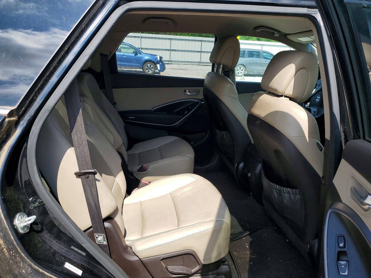 2013 Hyundai Santa Fe Limited Black vin: KM8SR4HF9DU004914