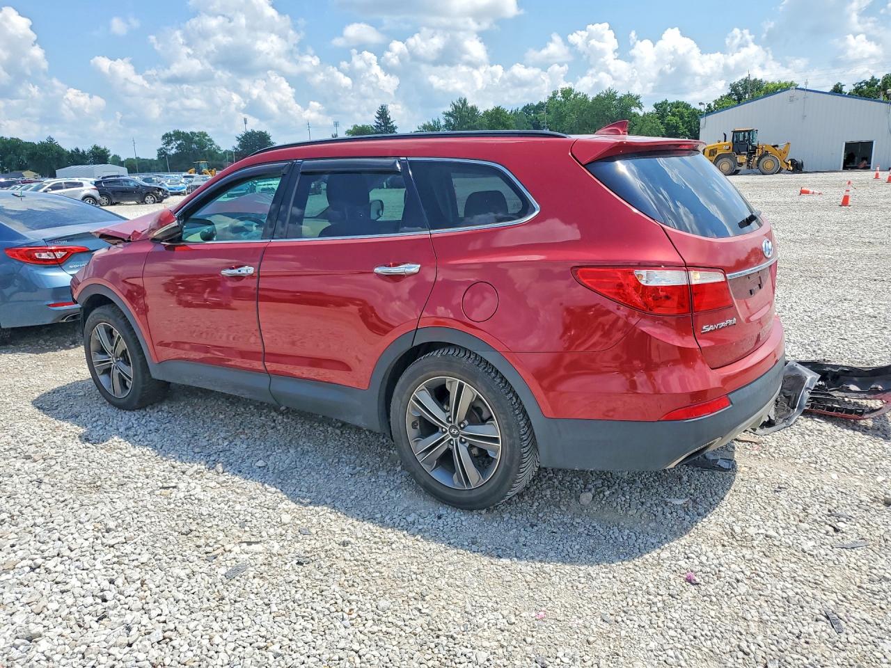 2013 Hyundai Santa Fe Limited Red vin: KM8SR4HF9DU008557