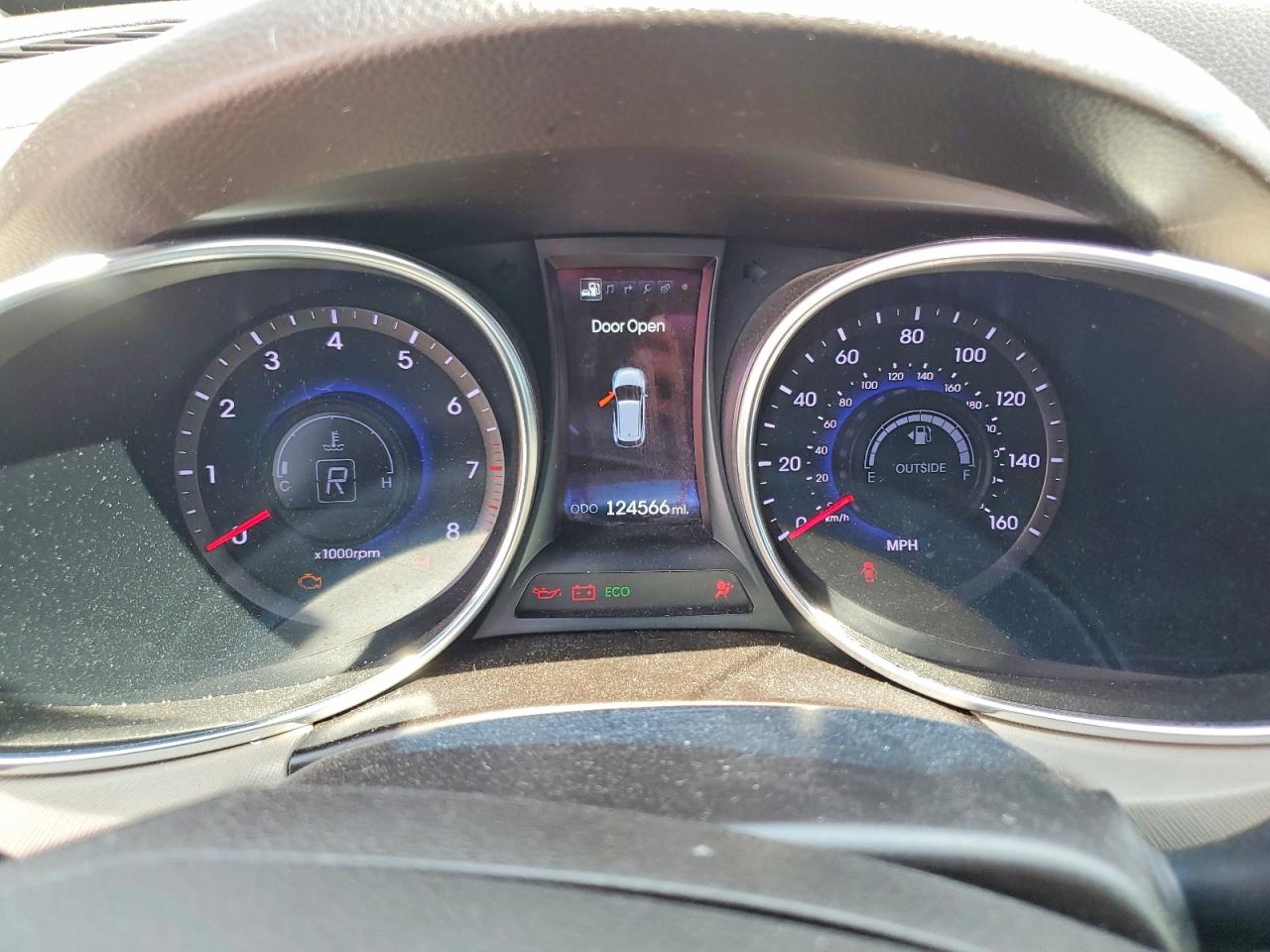 2013 Hyundai Santa Fe Limited Red vin: KM8SR4HF9DU008557