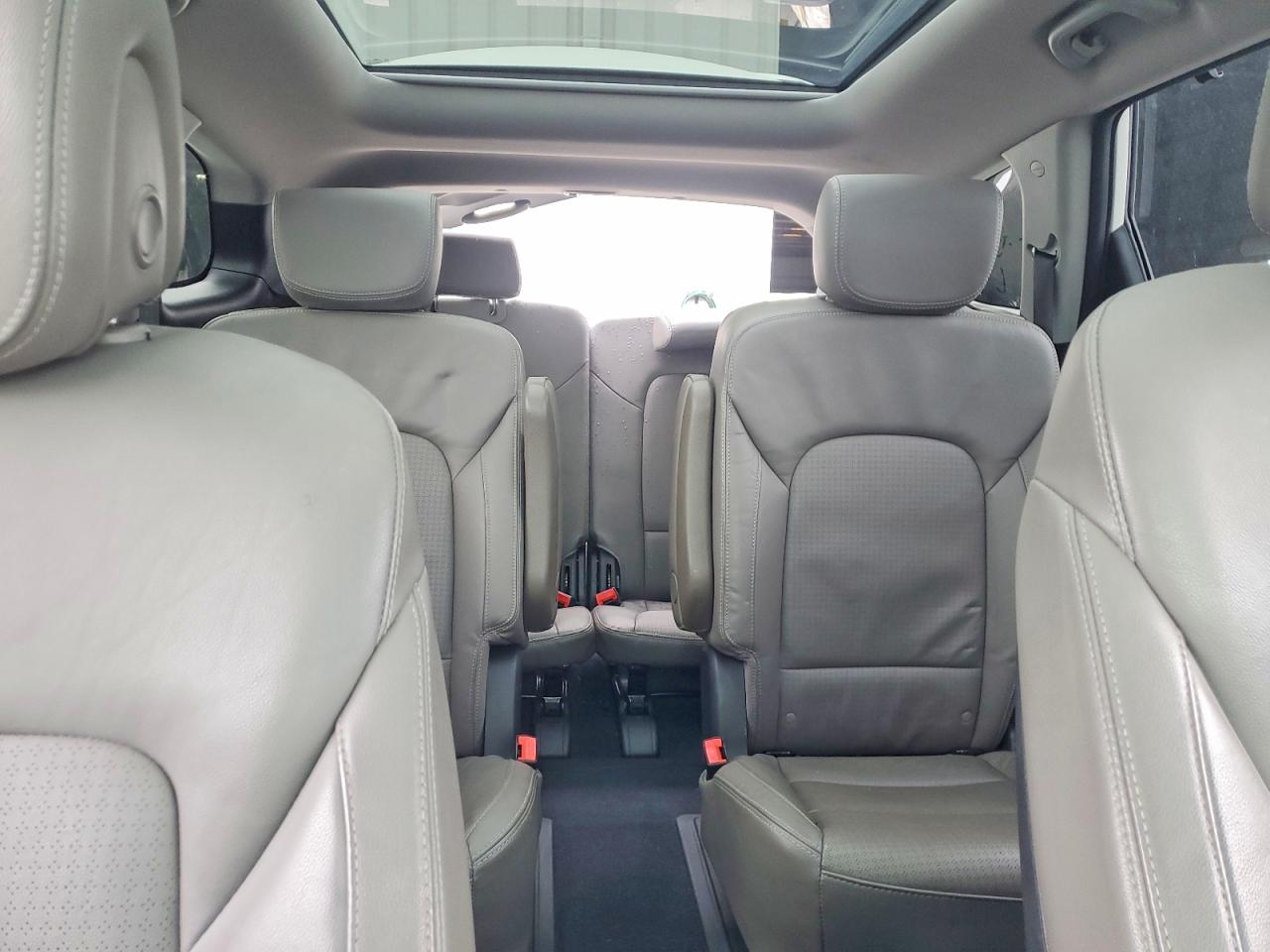 2014 Hyundai Santa Fe Limited White vin: KM8SR4HF9EU081588