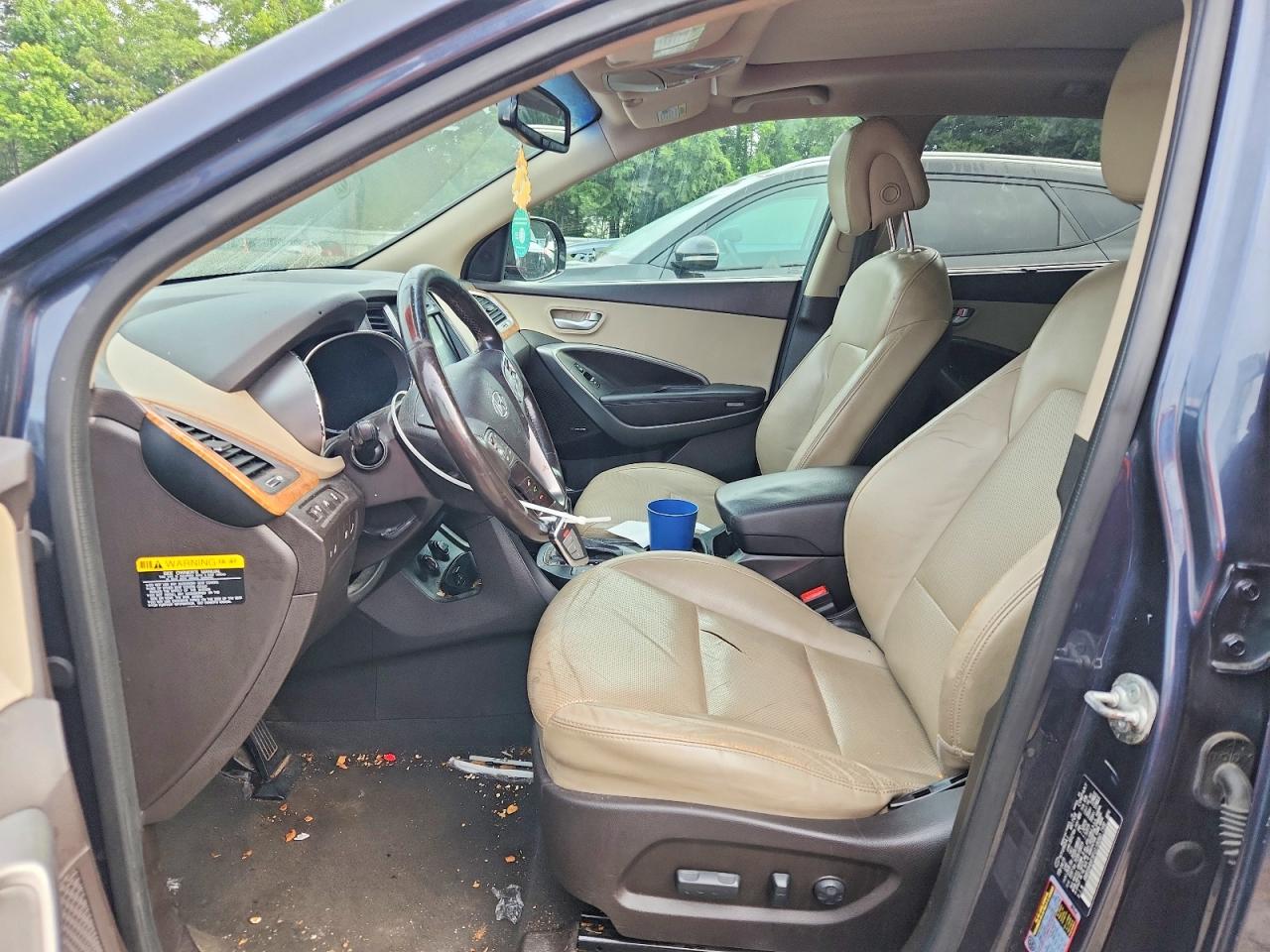 2015 Hyundai Santa Fe Gls Charcoal vin: KM8SR4HF9FU118060