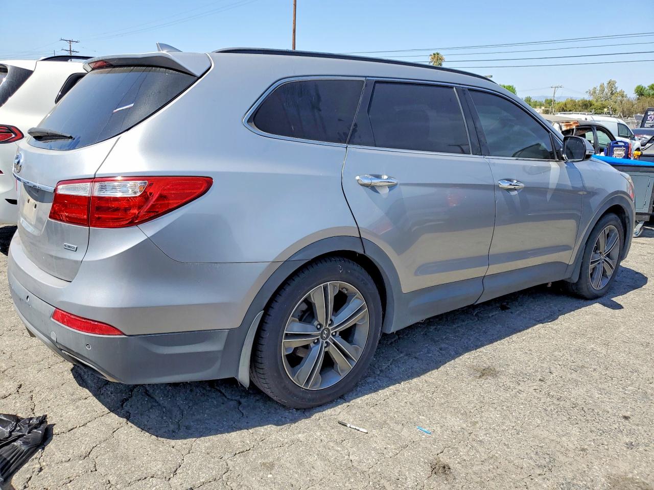 2015 Hyundai Santa Fe Gls Silver vin: KM8SR4HF9FU120424