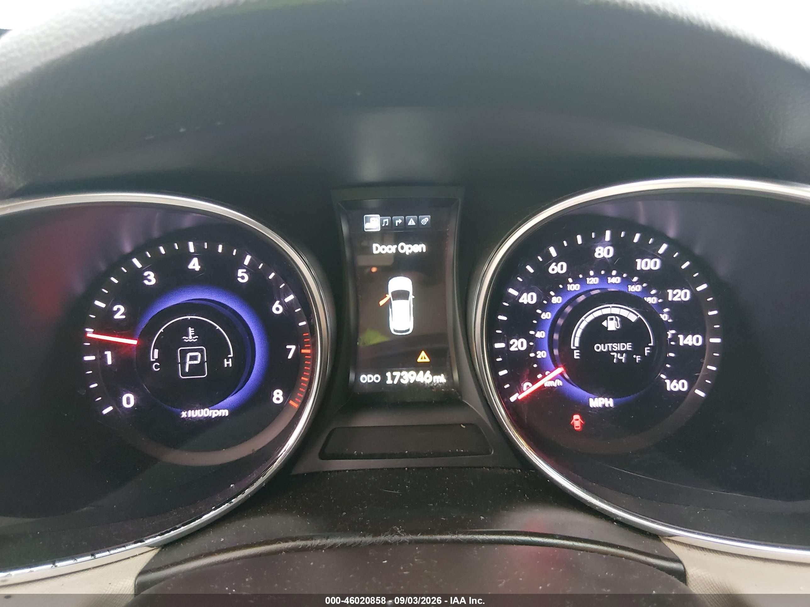 2013 Hyundai Santa Fe Limited White vin: KM8SR4HFXDU009958