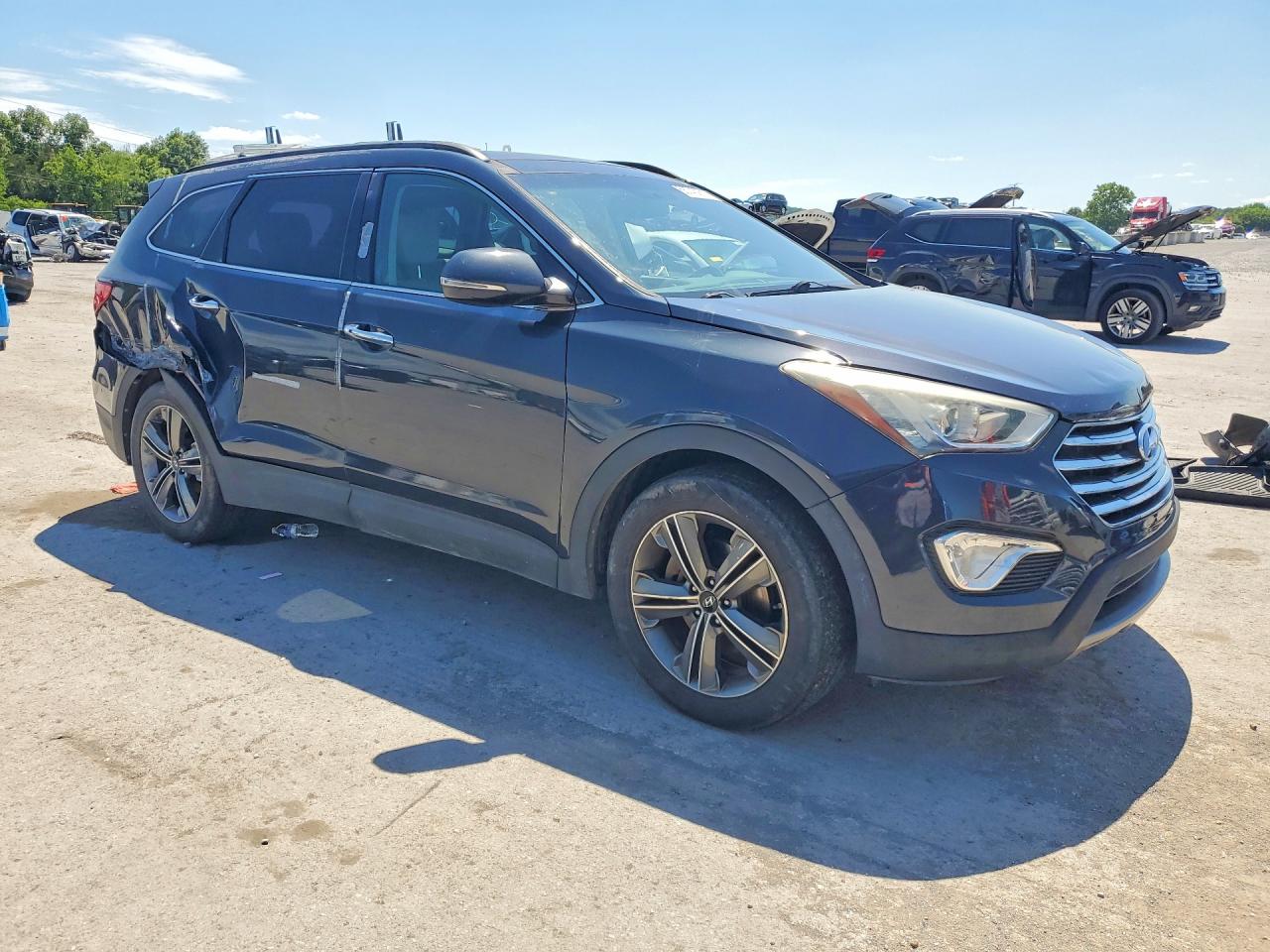 2014 Hyundai Santa Fe Gls Charcoal vin: KM8SR4HFXEU069238