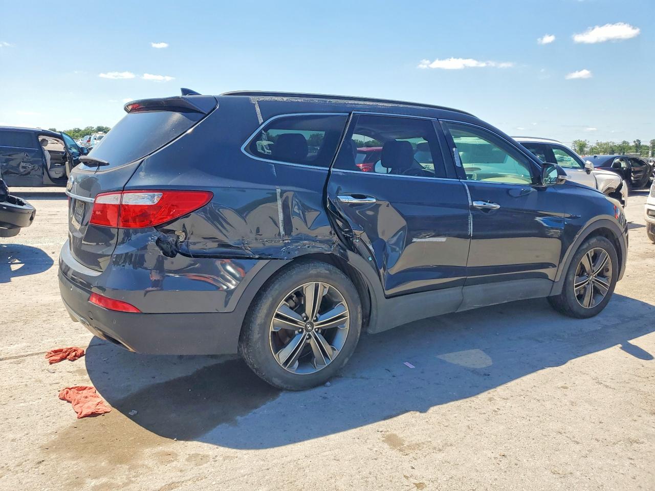 2014 Hyundai Santa Fe Gls Charcoal vin: KM8SR4HFXEU069238