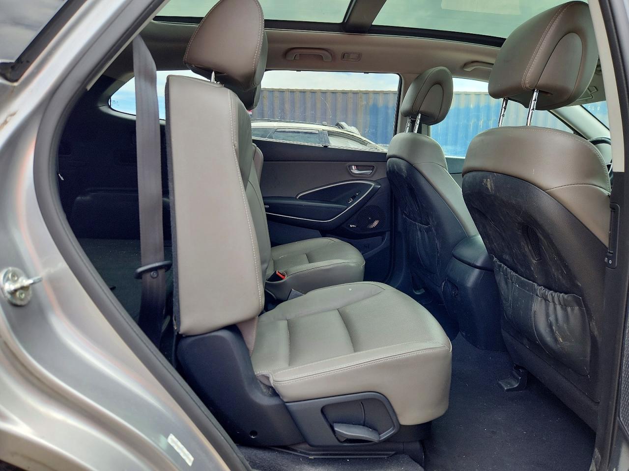 2015 Hyundai Santa Fe Limited Silver vin: KM8SR4HFXFU095274