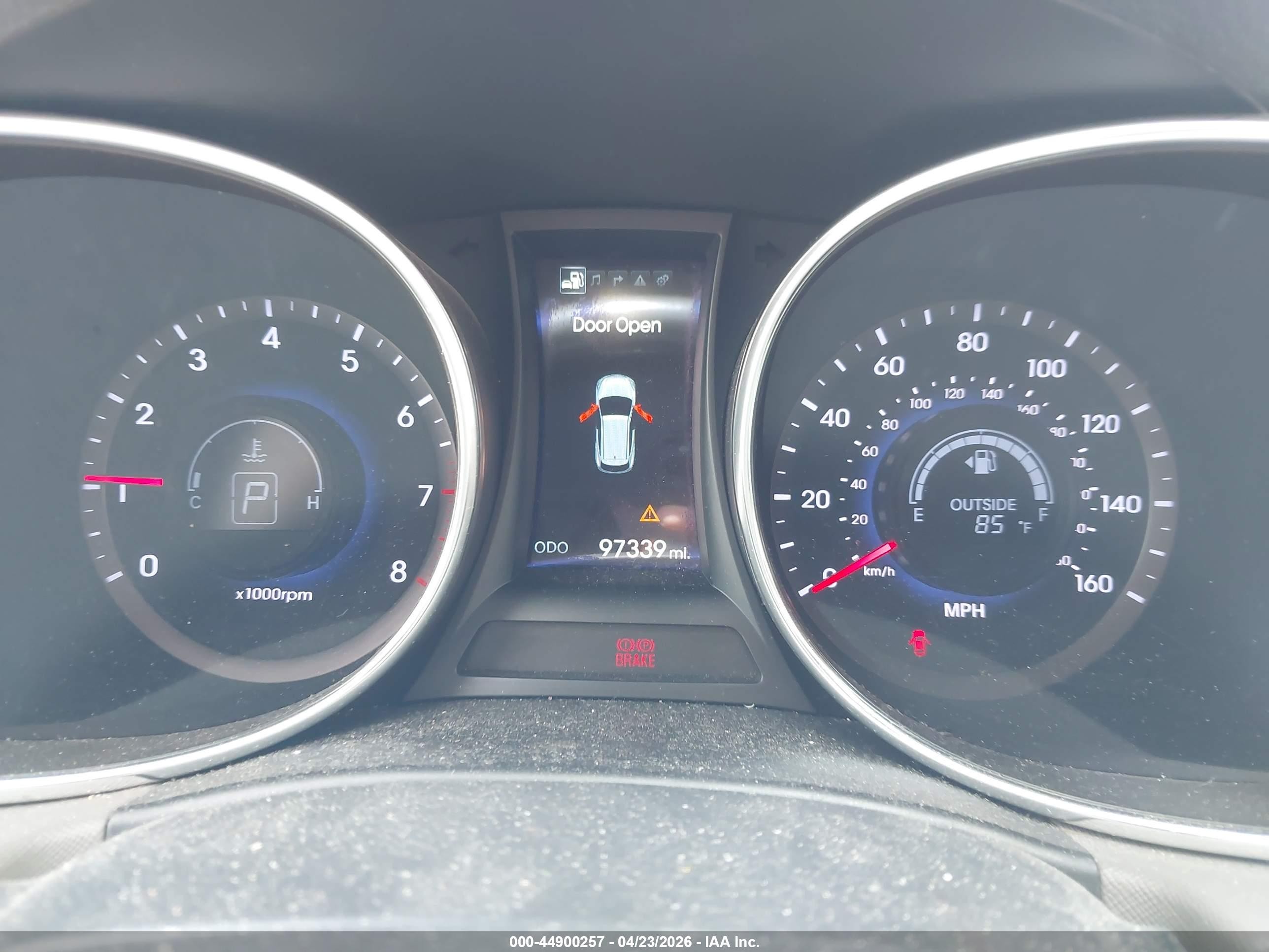 2015 Hyundai Santa Fe Limited Silver vin: KM8SR4HFXFU096733