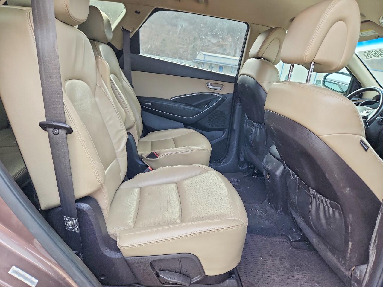 2013 Hyundai Santa Fe Limited Brown vin: KM8SRDHF0DU012481
