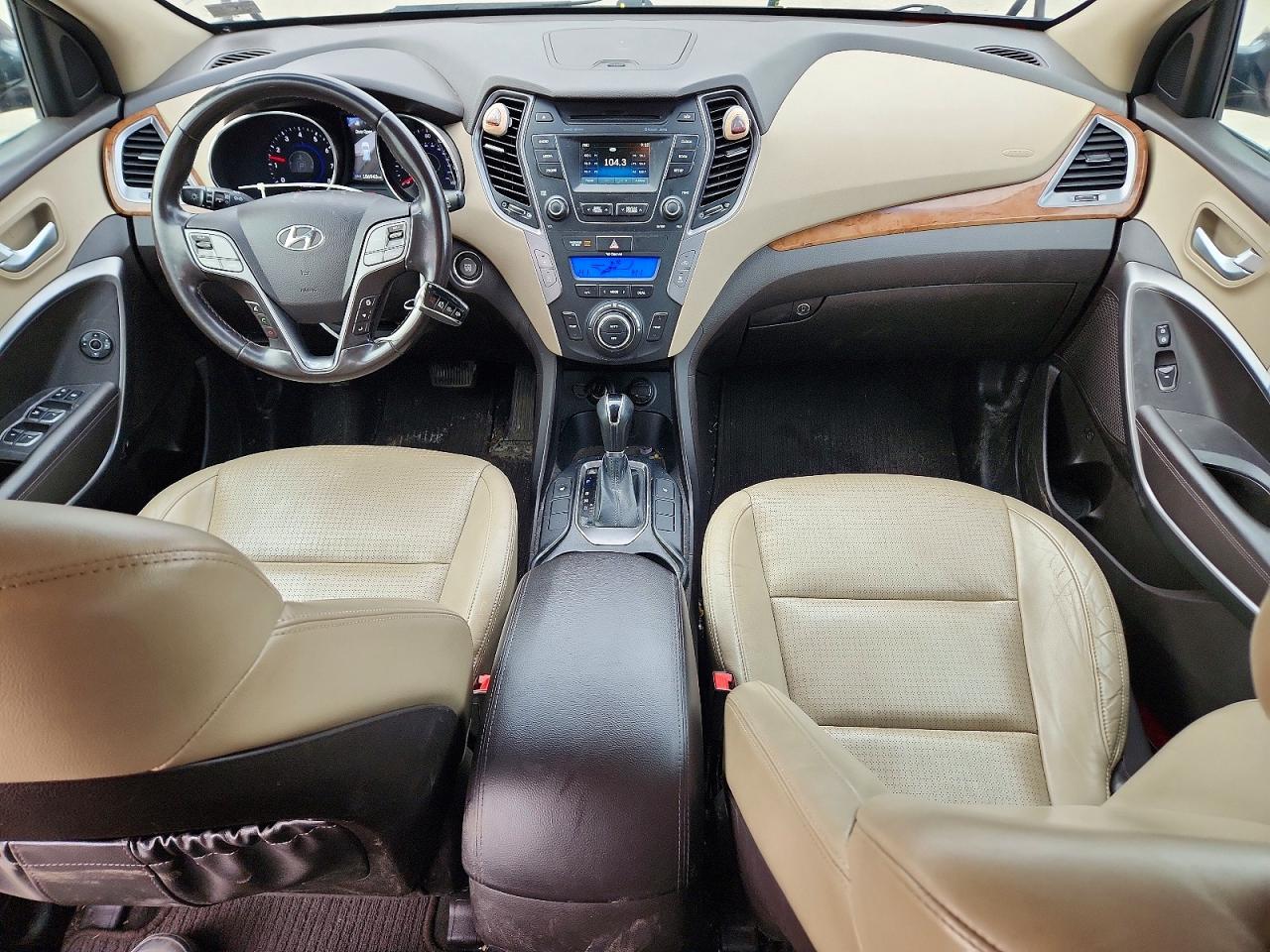 2013 Hyundai Santa Fe Limited Brown vin: KM8SRDHF0DU012481