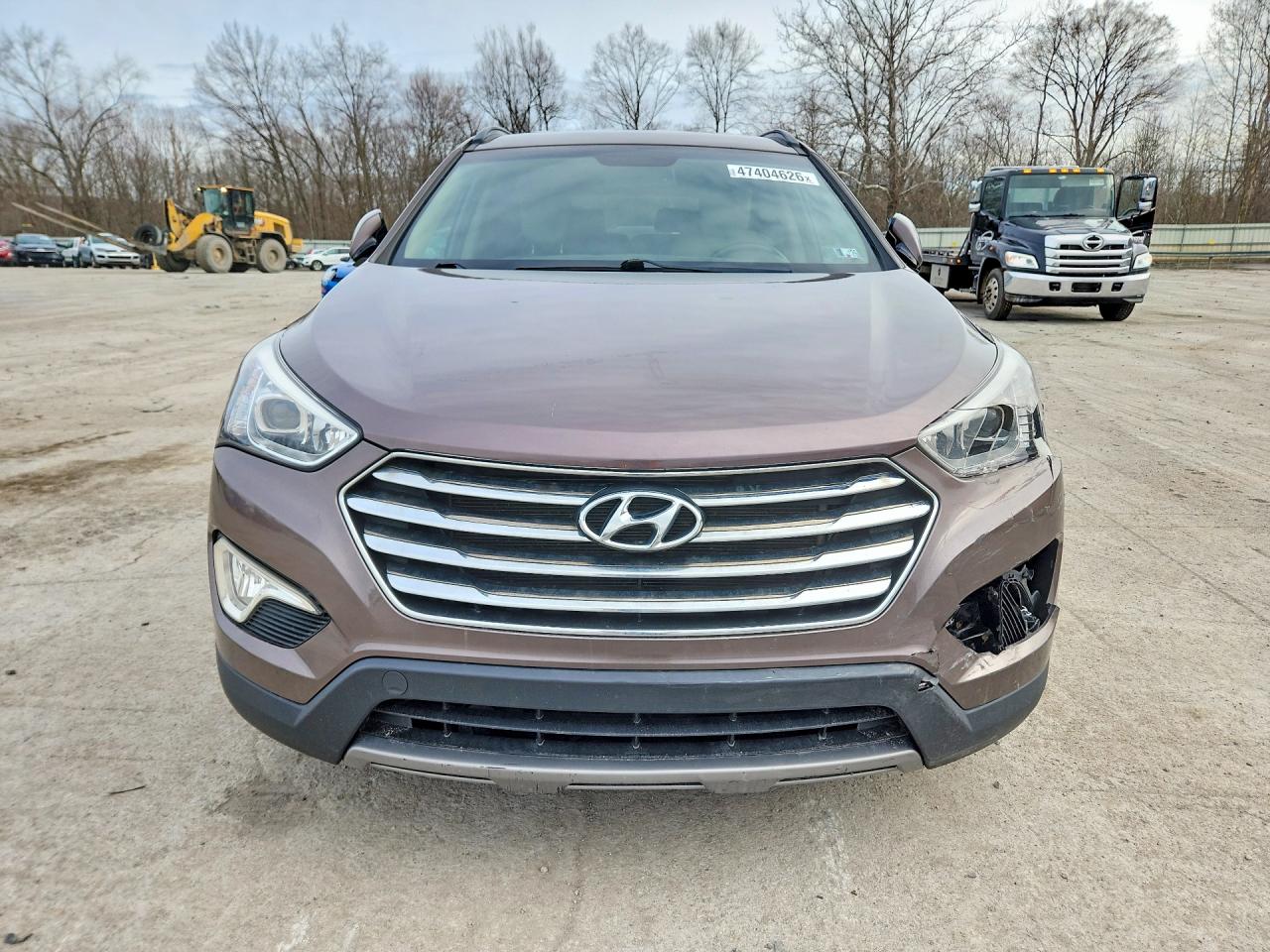 2013 Hyundai Santa Fe Limited Brown vin: KM8SRDHF0DU012481