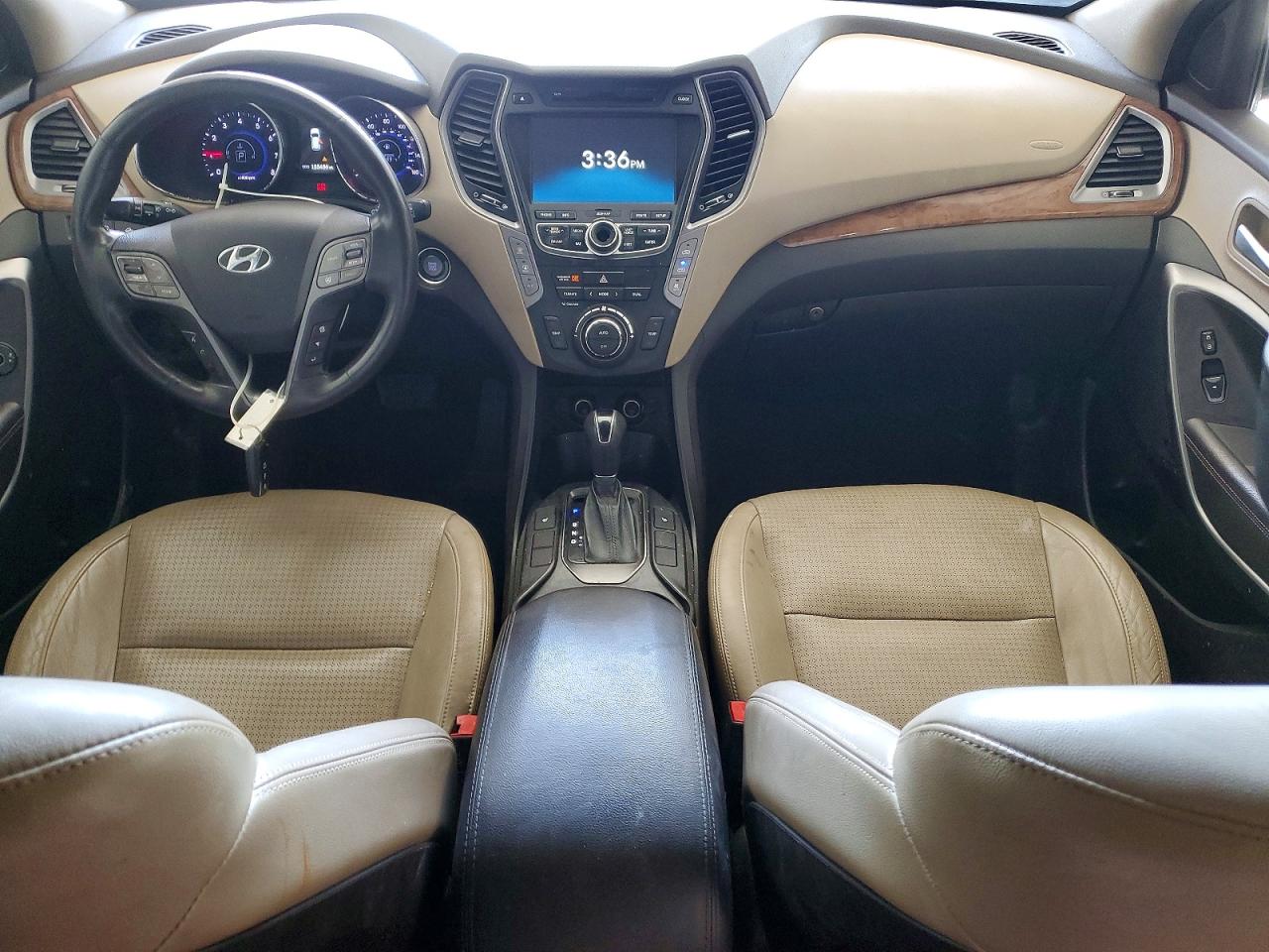 2013 Hyundai Santa Fe Limited Черный vin: KM8SRDHF0DU013145